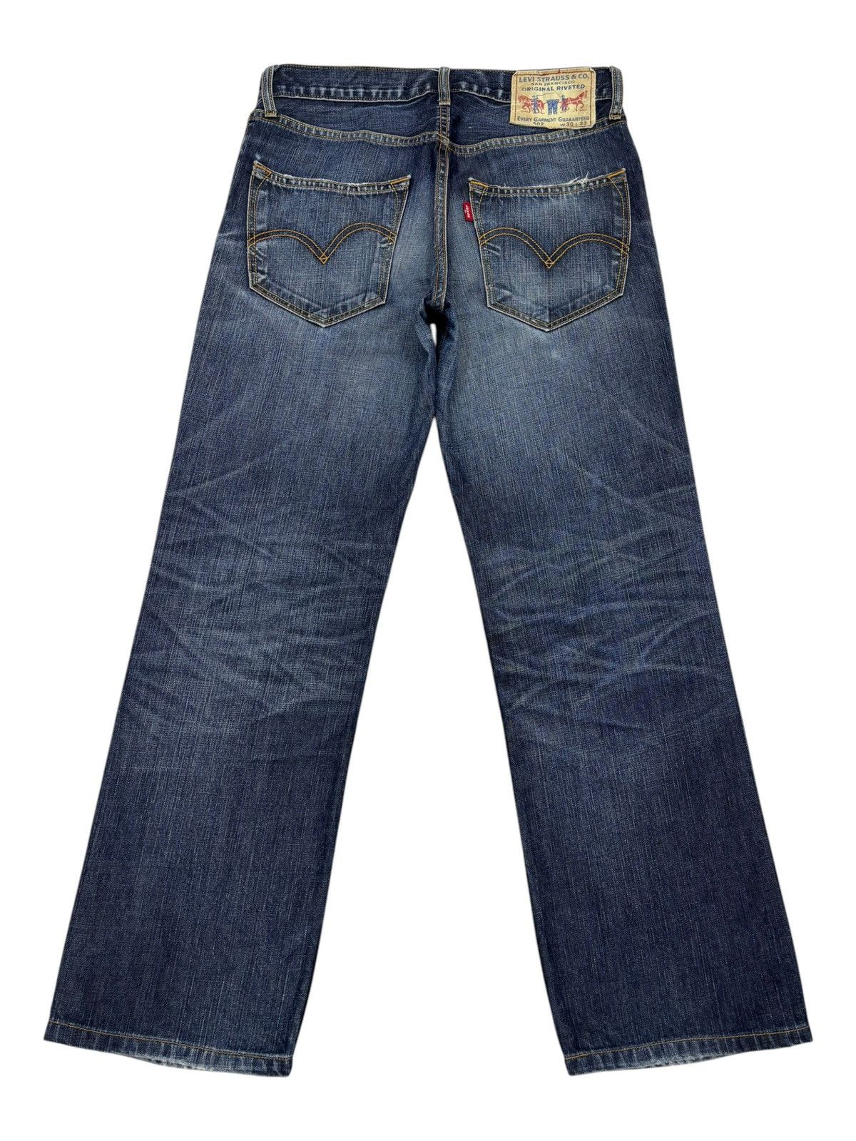 Levi's Levis 502 Reproduction Denim Jeans Size US 30 / EU 46 - 2 Thumbnail