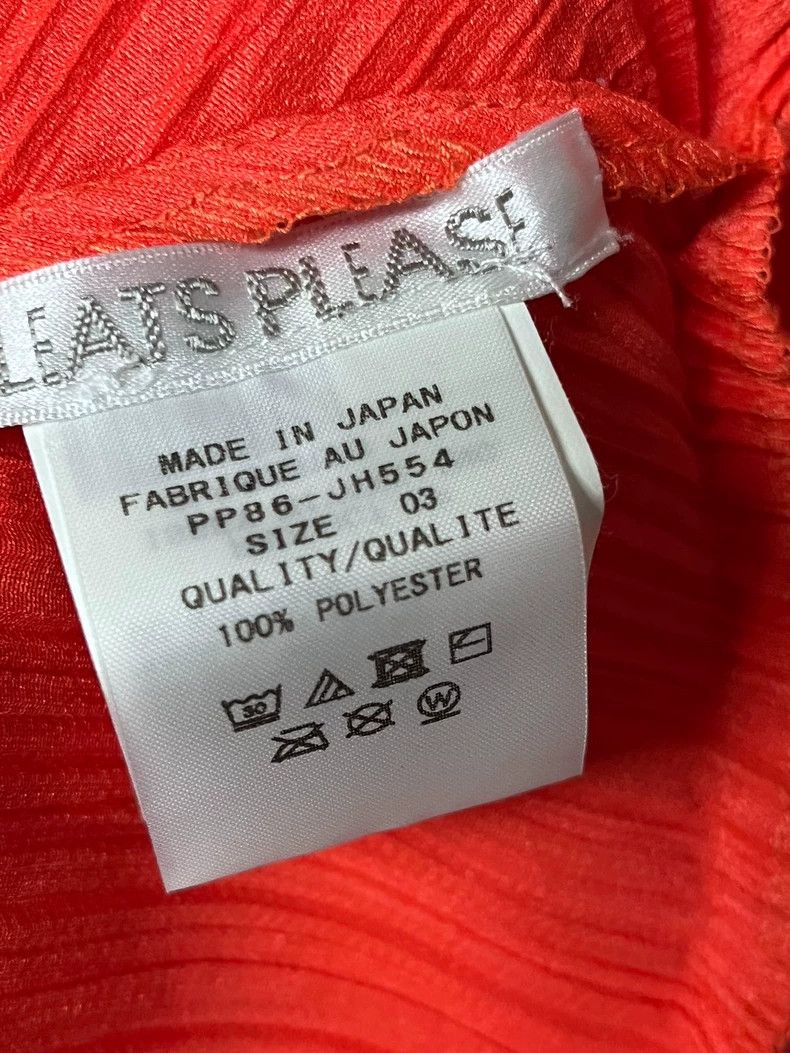 Issey Miyake Issey Miyake size:3 Watermelon red pleated dress Size S / US 4 / IT 40 - 3 Thumbnail