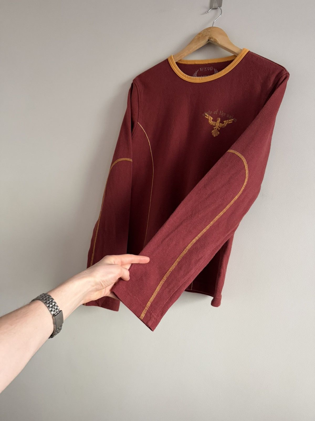 Vintage Vintage Avant-Garde Skull Wing Long Sleeve Size US M / EU 48-50 / 2 - 5 Thumbnail