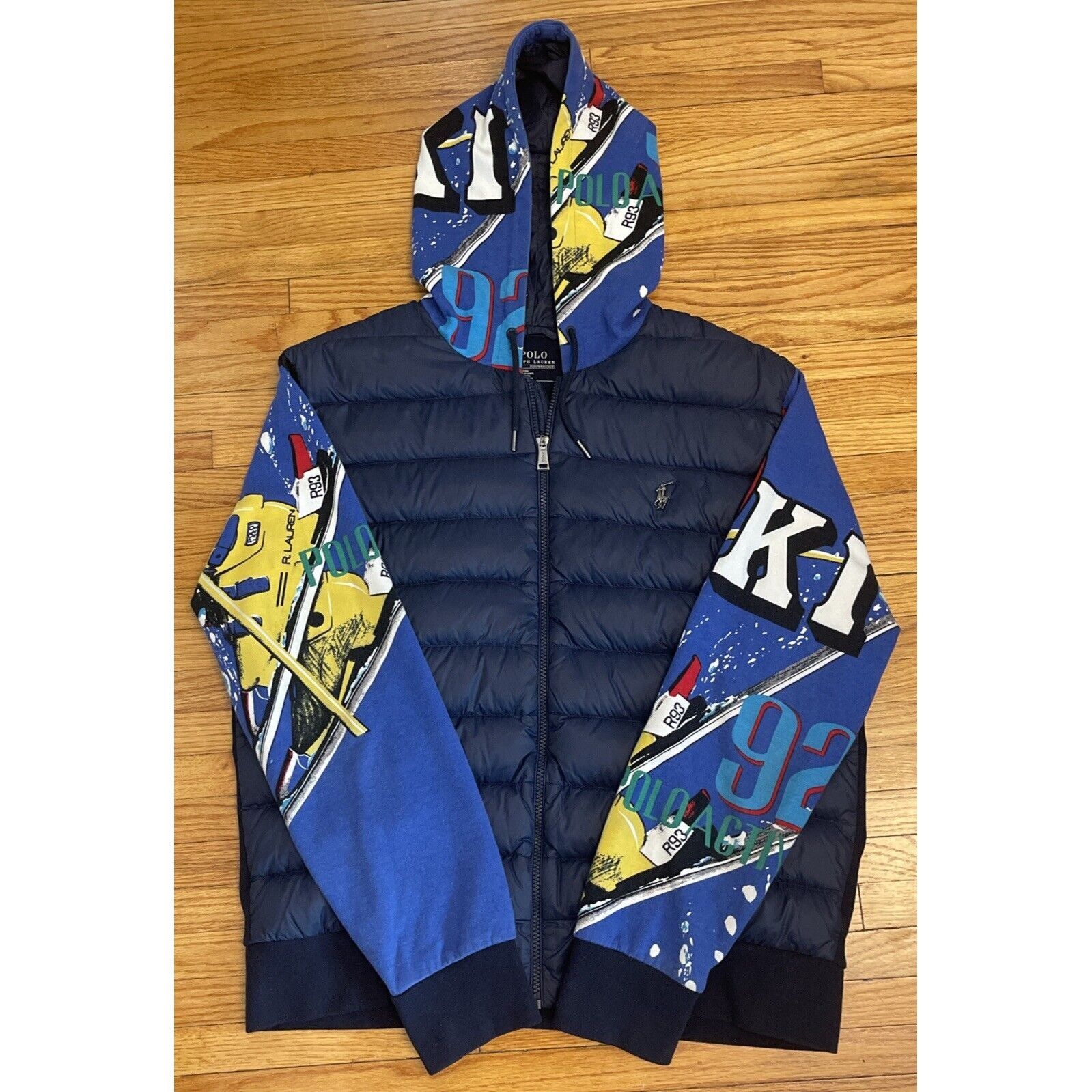Mens Large Polo Stadium Ralph Lauren 1992 Suicide Ski Jacket