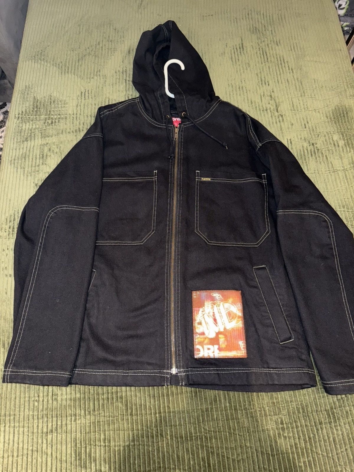 Supreme Supreme Mark Leckey Dream English Kid Hooded Jacket Black Size US M / EU 48-50 / 2 - 2 Thumbnail