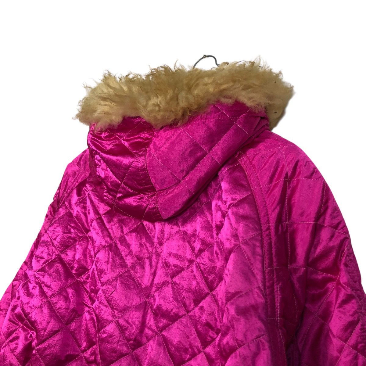 Japanese Brand 🔥VINTAGE SKI JACKET ELLESSE ITALY MINK FUR HOODIE Size L / US 10 / IT 46 - 12 Thumbnail