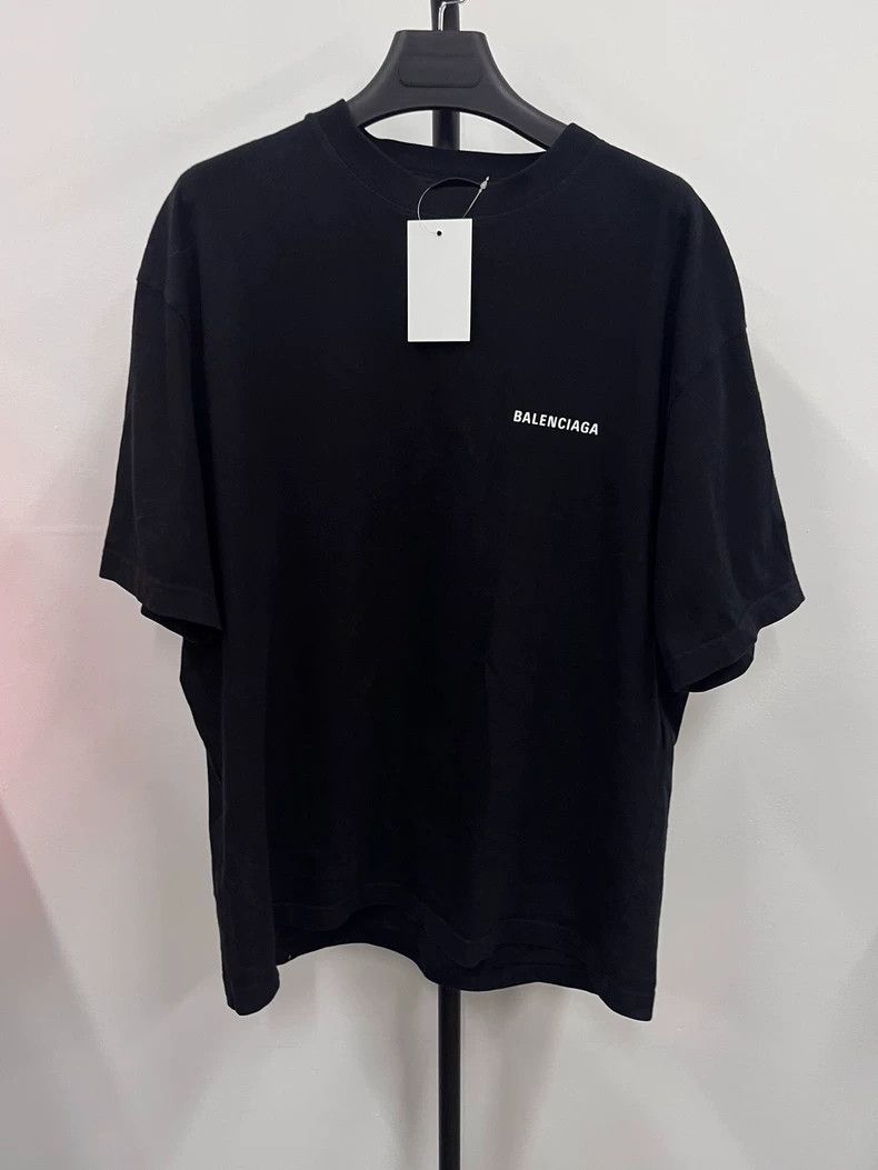 Balenciaga Balenciaga Logo printed vintage Jersey short sleeve T-shirt Size US S / EU 44-46 / 1 - 1 Thumbnail