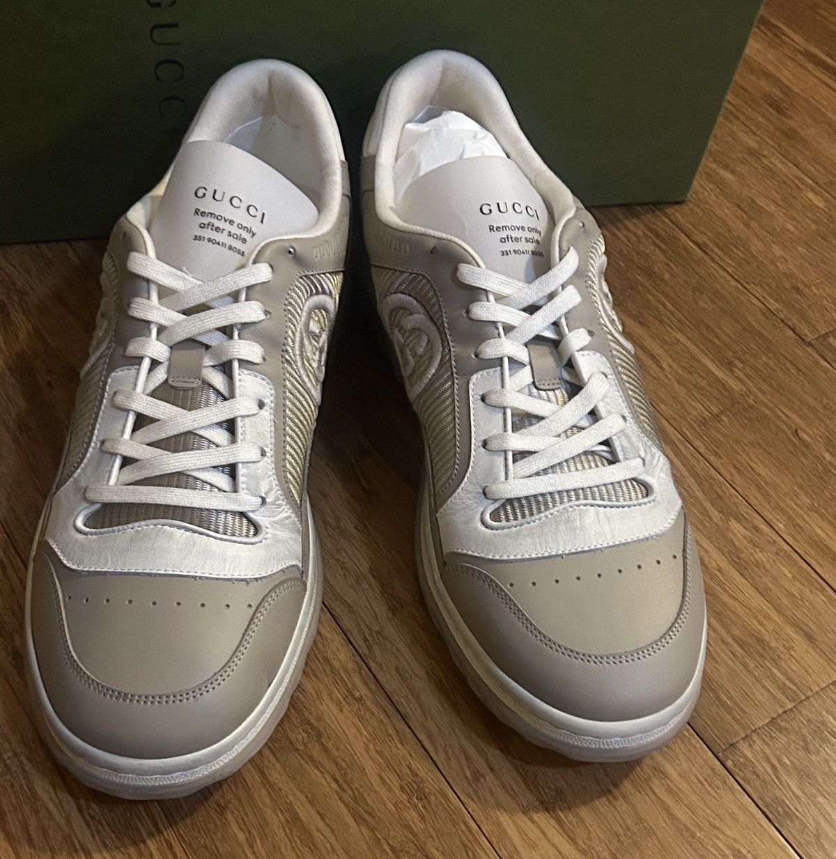 Gucci Gucci MAC80 Sneaker Dune Size US 12 / EU 45 - 3 Thumbnail