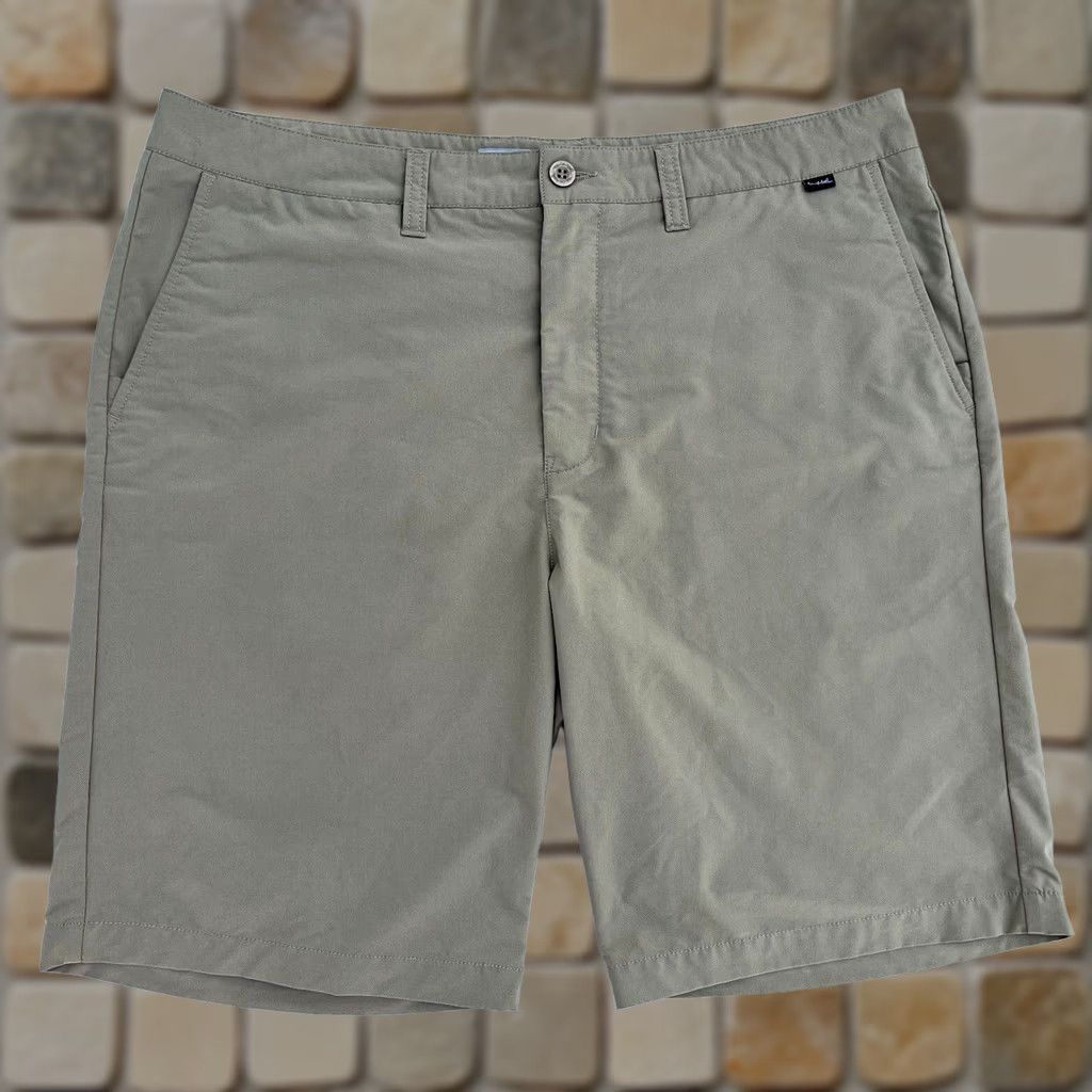 TravisMathew Travis Mathew Men's Chino Shorts 38 Khaki Flat Front 10" Inseam Regular Size Type Regular Waist 38 Way Sports Mens Size US 38 / EU 54 - 1 Thumbnail