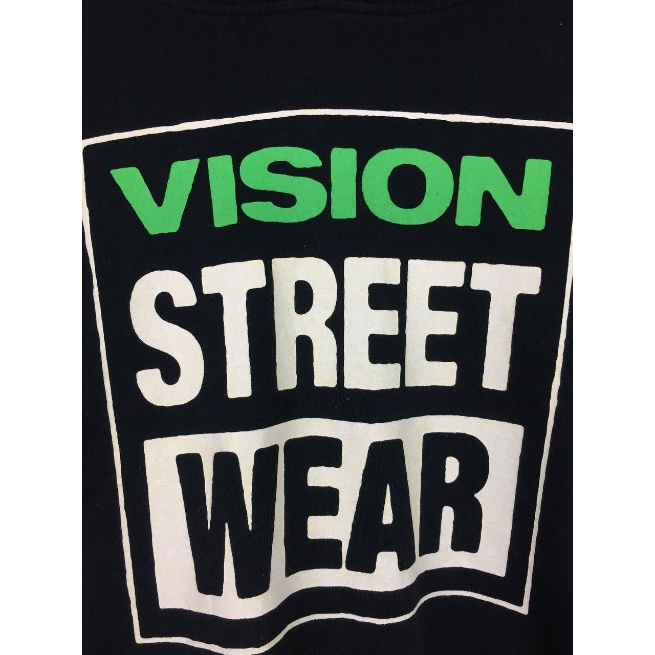 Vintage × Vision Streetwear Vision Street Wear Box Logo Pullover Skate Hoodie Size US M / EU 48-50 / 2 - 4 Thumbnail