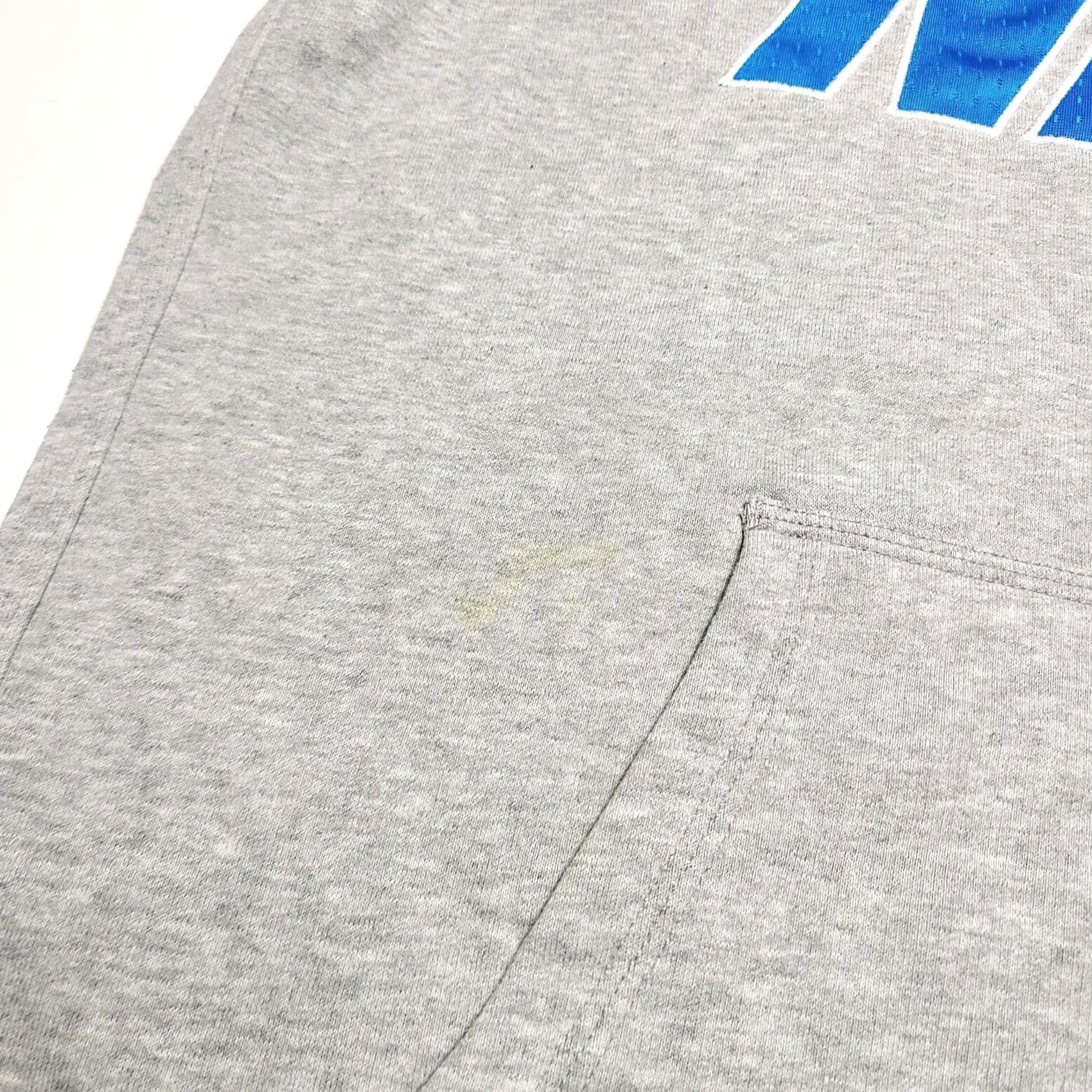 Nike VINTAGE Nike Hoodie Mens Medium Big Logo Spell Out Essential Sweatshirt Gray Size US M / EU 48-50 / 2 - 3 Thumbnail
