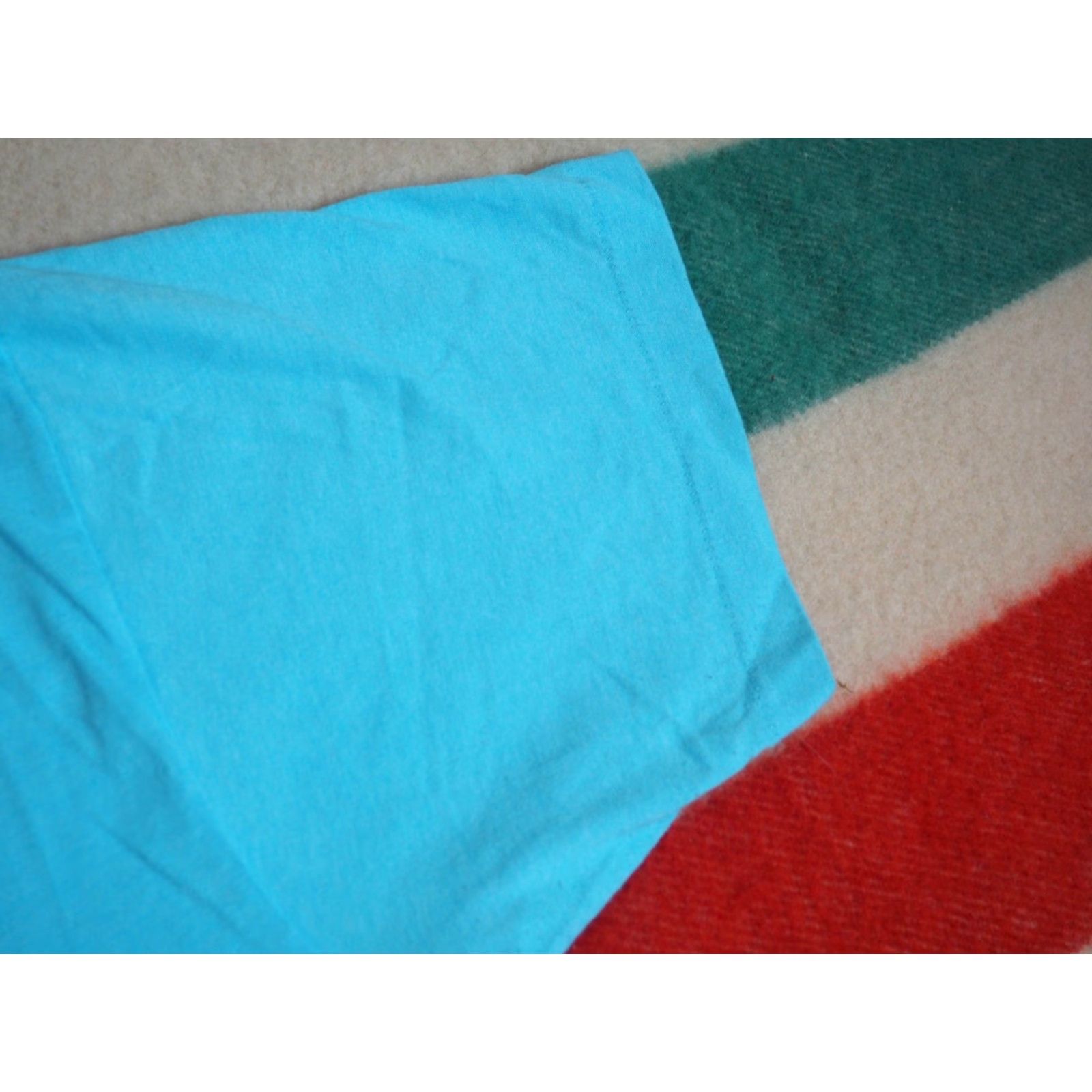 Fruit Of The Loom VINTAGE Fruit of the Loom Tee T-Shirt XL Blue 90s 80s Mt Rainier Railroad USA Made PNW Mens Size US XL / EU 56 / 4 - 6 Thumbnail