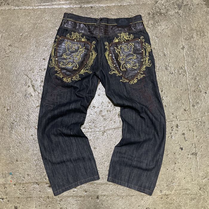 Vintage Crazy Vintage Y2K Baggy Jeans JNCO Wide Leg Skater Unique | Grailed