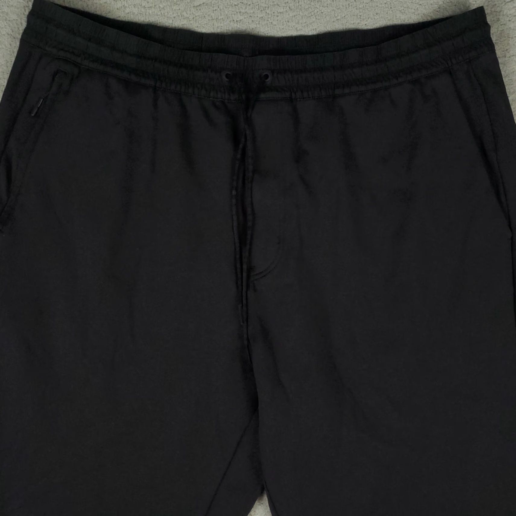 Y-3 Yohji Yamamoto Y3 Adidas Pants Womens Size 2XL Black Jogger Sweatpants Tapered Logo Athleisure Activewear Regular Fit, 27 Inseam, Cotton Blend Size 36" / US 14 / IT 50 - 2 Thumbnail