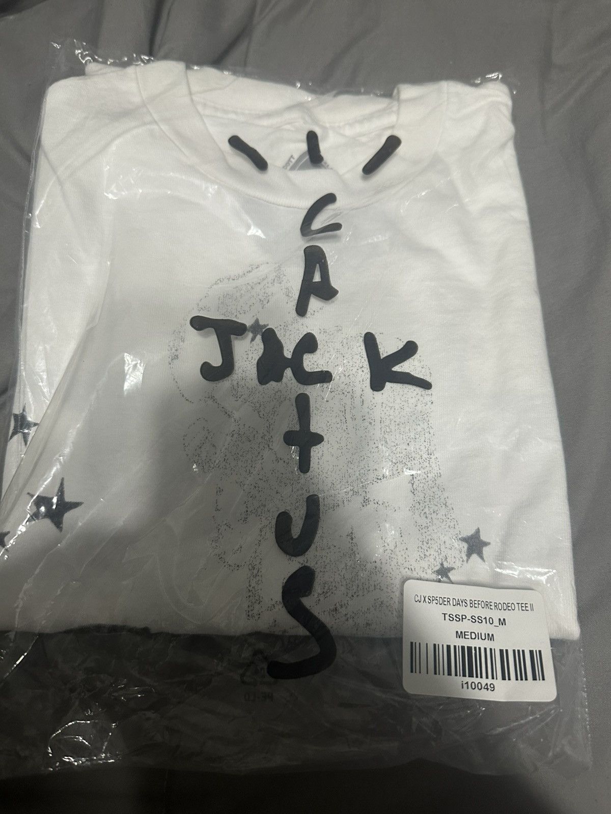 Sp5der × Travis Scott Travis Scott Cactus Jack x Sp5der tee Size US M / EU 48-50 / 2 - 4 Thumbnail