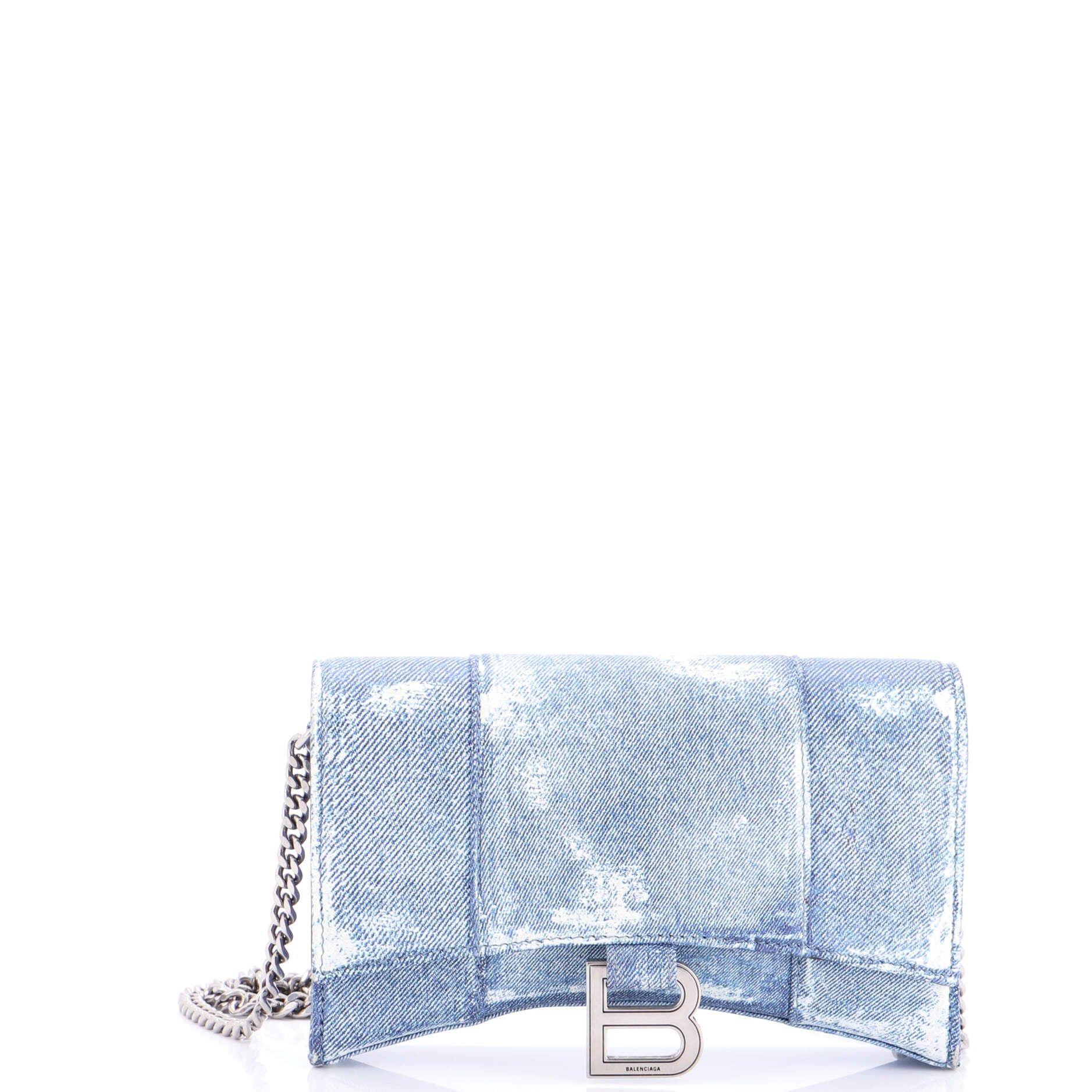 Balenciaga Hourglass Chain Wallet Size ONE SIZE - 1 Thumbnail