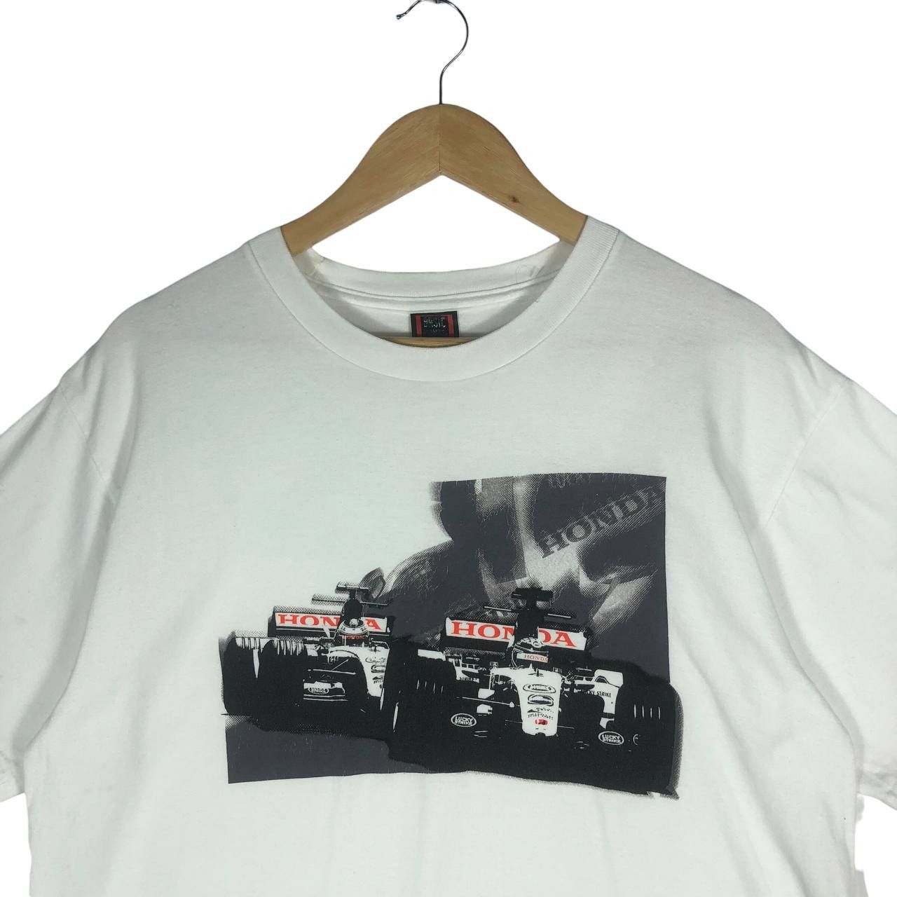 Honda × Japanese Brand × Vintage Vintage Honda Racing Men T-Shirt Size US L / EU 52-54 / 3 - 2 Thumbnail