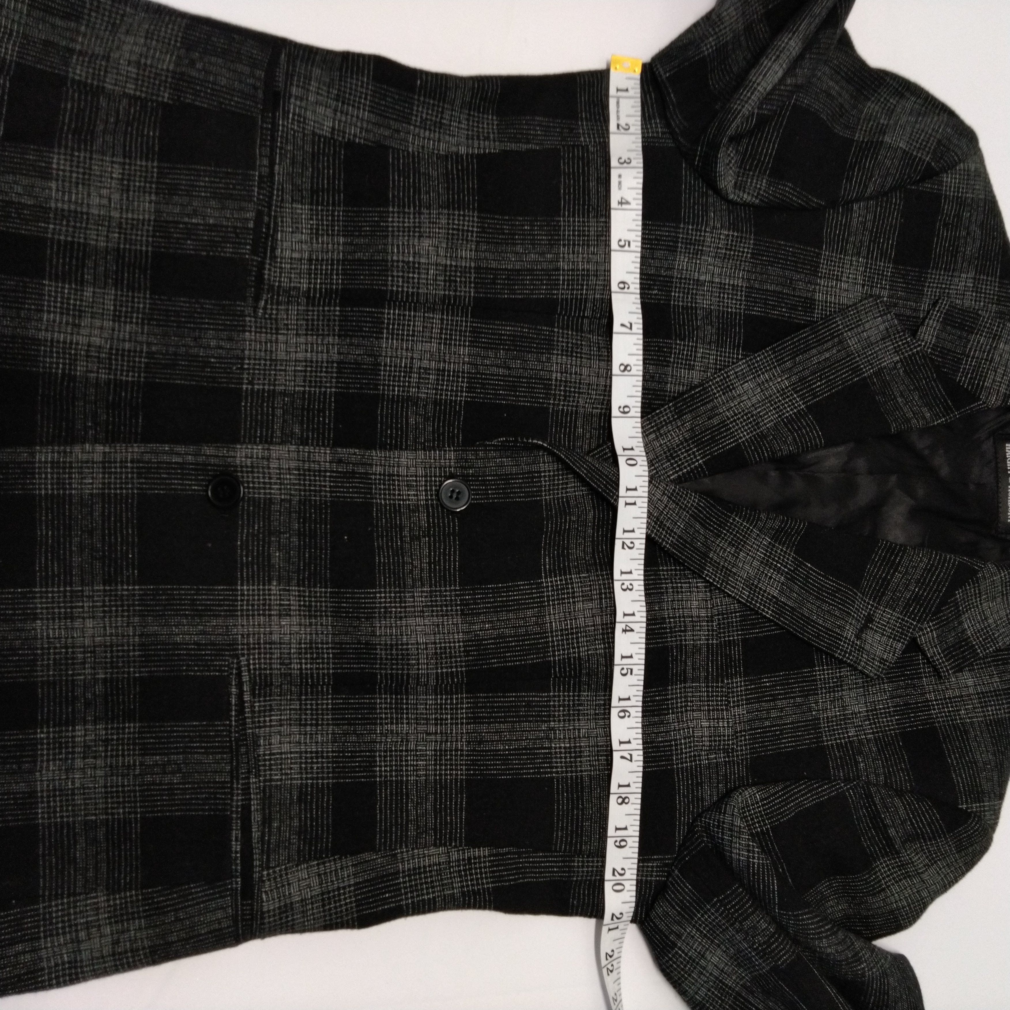 Vintage Vintage 90s Checkered Jacket Lined NO Size Label Chest 42 in Size XXL / US 16-18 / IT 52-54 - 5 Thumbnail