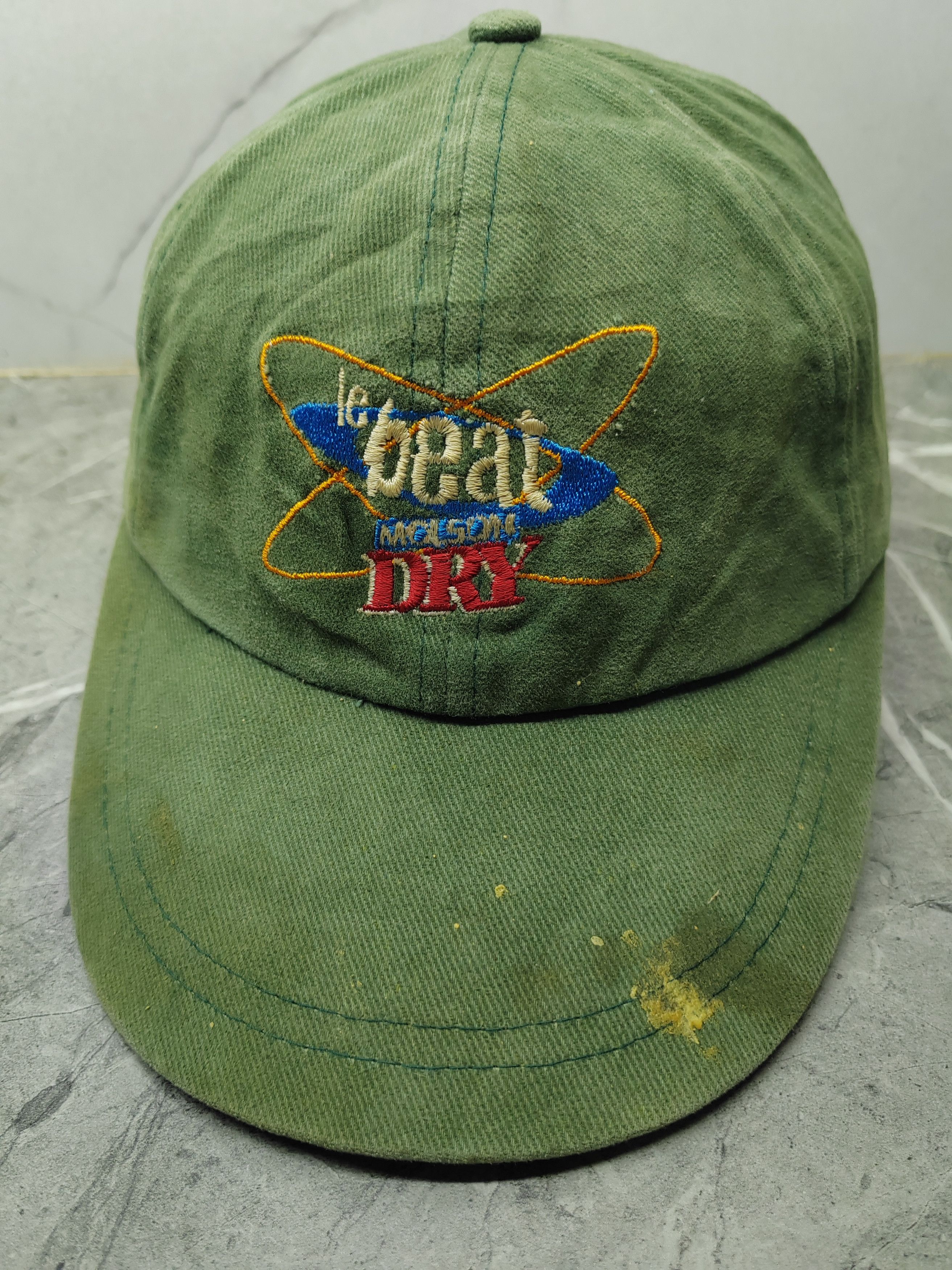 Japanese Brand Vintage Le Beat Molsom Dry Distressed Style Cap Hat Size ONE SIZE - 1 Thumbnail
