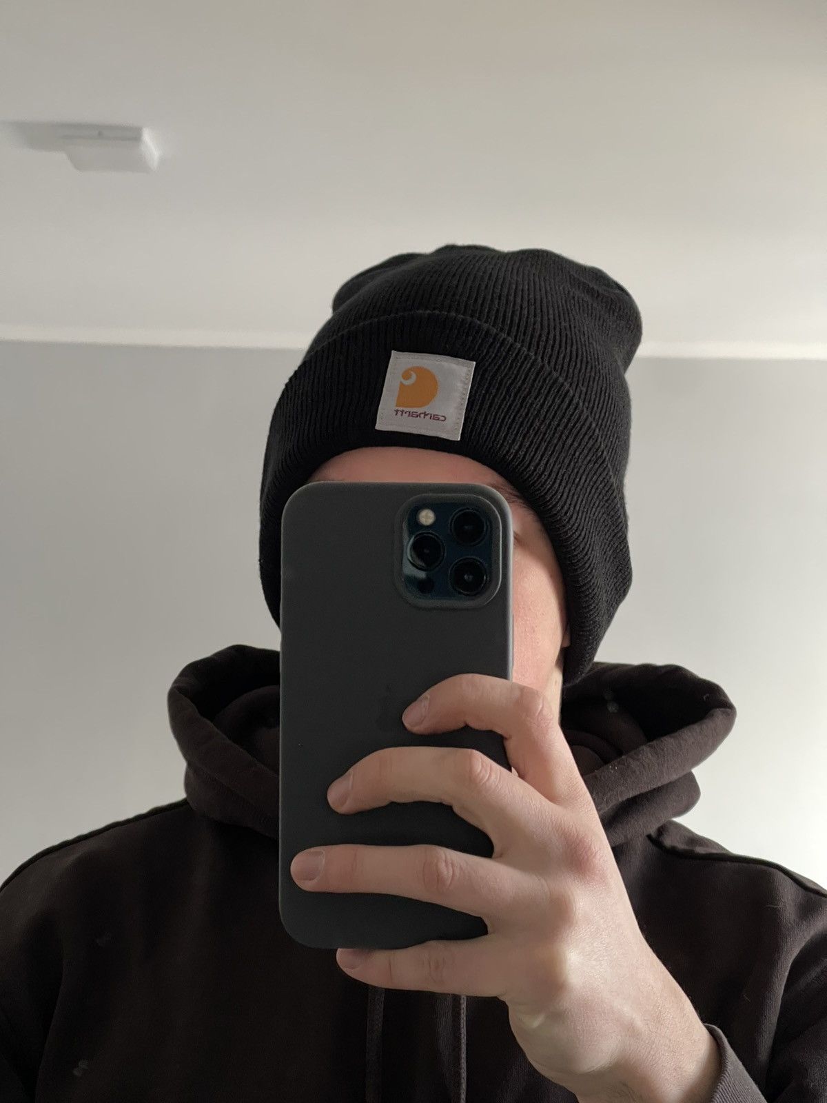 Carhartt Vintage Carhartt Black Stretch Beanie Hat Watch Acrylic Hat Size ONE SIZE - 8 Thumbnail