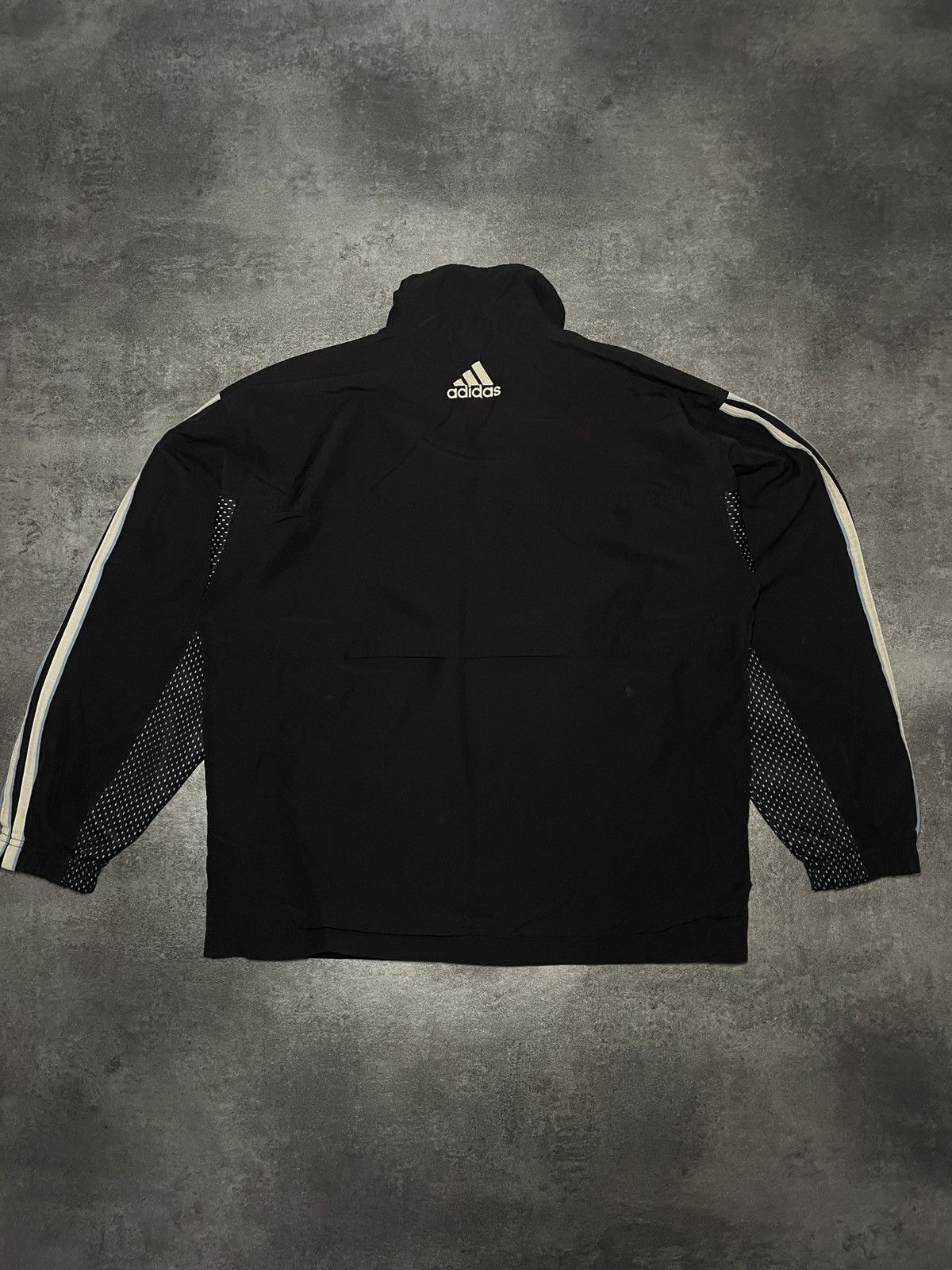 Adidas 🔥Offer🔥Adidas Vintage Y2K Sweatshirt Zip Stripes Rare Hype Size US M / EU 48-50 / 2 - 2 Thumbnail