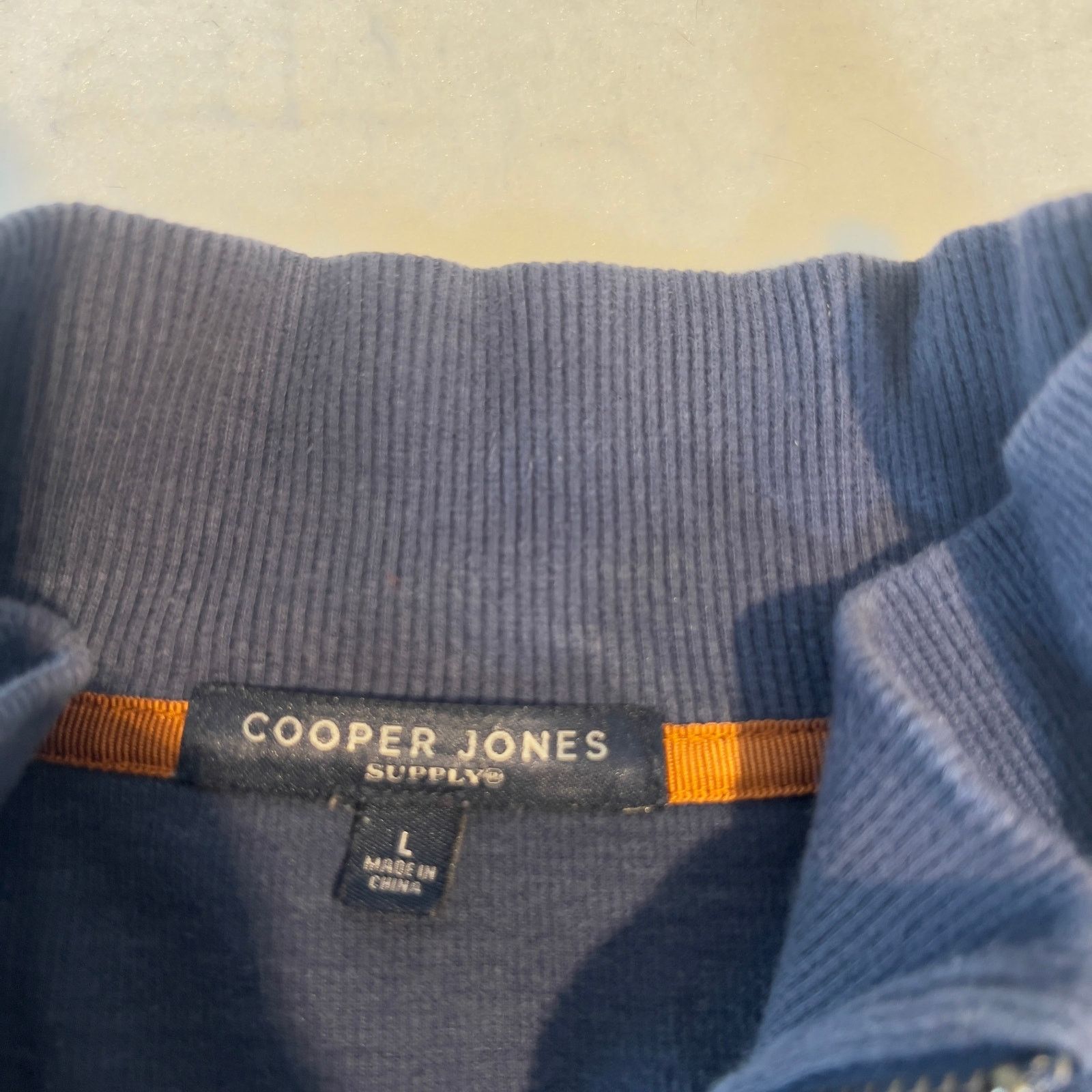 Other Cooper Jones Supply Fleece Full Zip Sweatshirt MenL Hi Neck Size US L / EU 52-54 / 3 - 2 Thumbnail