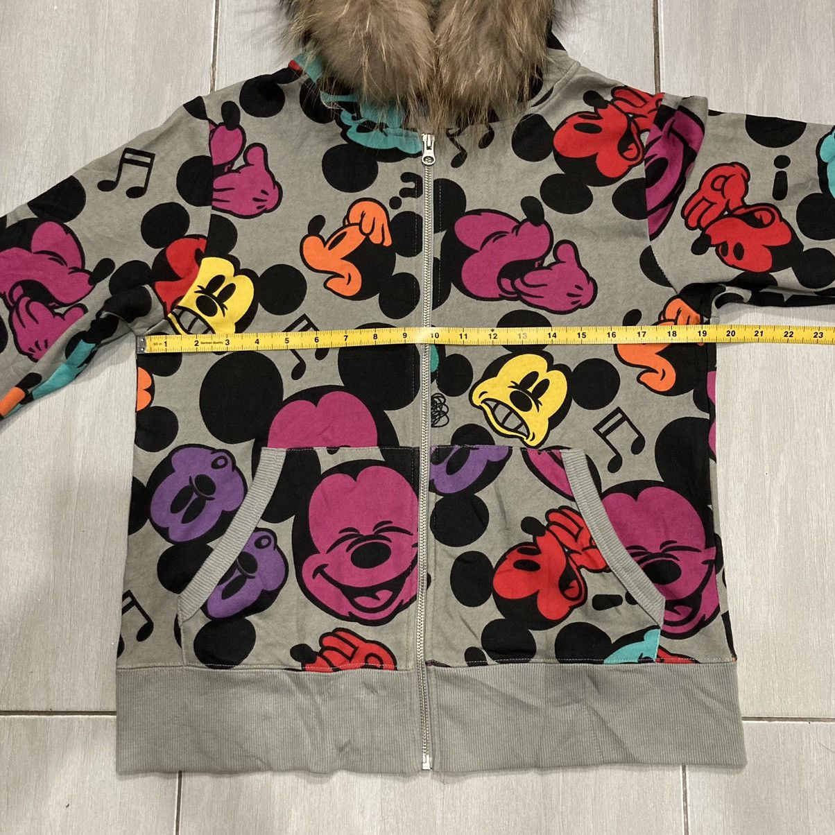 Vintage Tokyo Disney Resort Japanese Fur Hoodie All Over Print Style Size US S / EU 44-46 / 1 - 18 Thumbnail