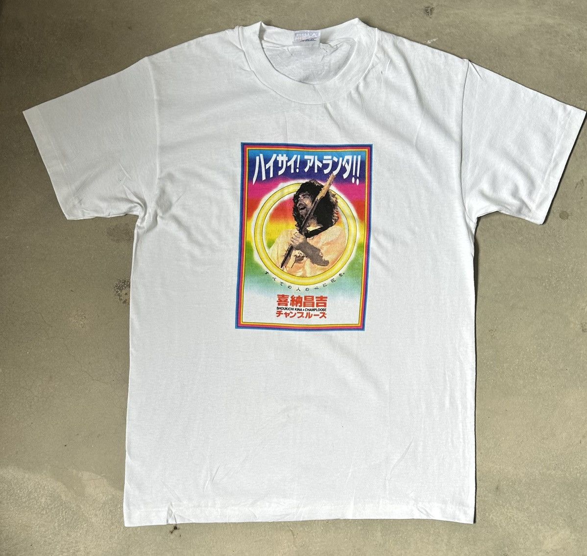Vintage VINTAGE SHOUKICHI KINA & CHAMPLOOSE HAISAI ATLANTA TEE Size US M / EU 48-50 / 2 - 1 Thumbnail