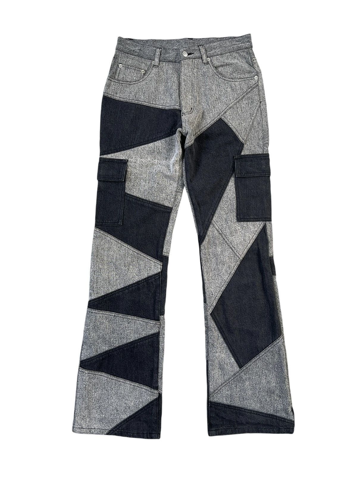 BERNINGS SHO Bernings Sho 🇯🇵 Reconstructed Flare Cargo Denim Size US 30 / EU 46 - 1 Thumbnail