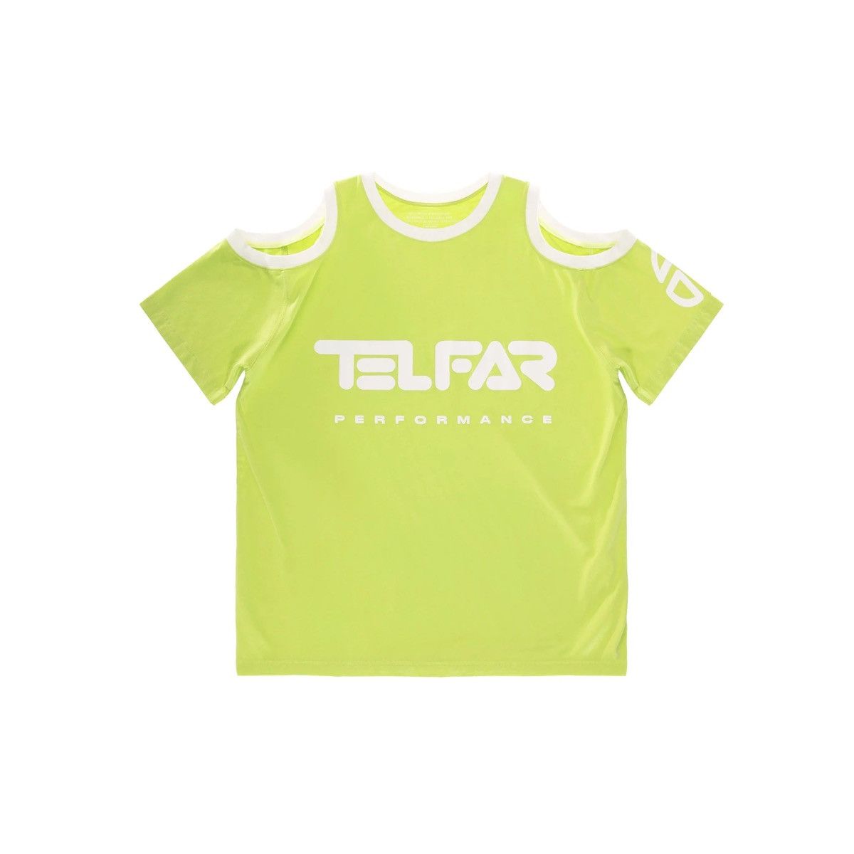 Telfar TRIPLE T LIME TELFAR SHIRT Size XS / US 0-2 / IT 36-38 - 1 Thumbnail