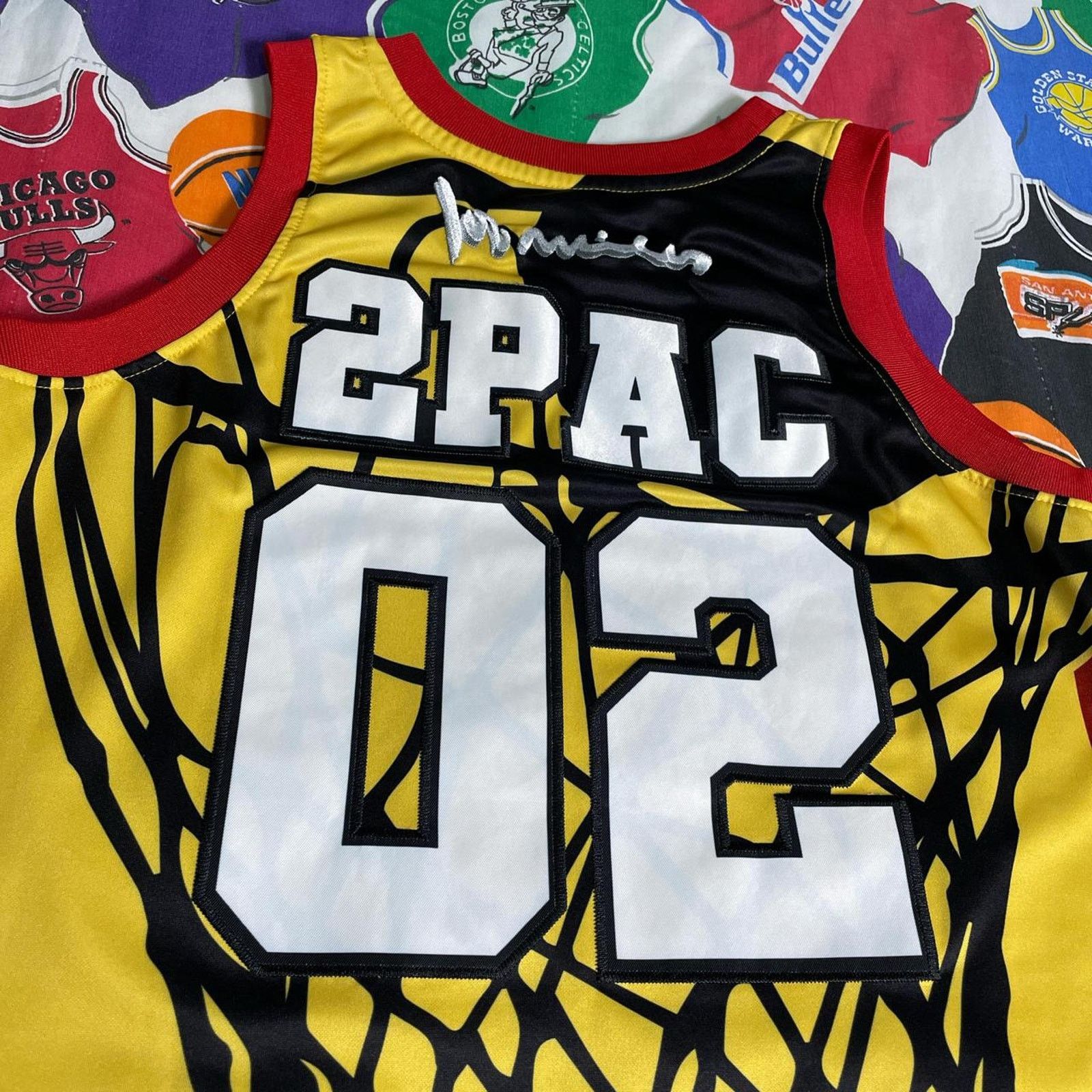 NBA × Vintage Above The Rim Shoot Out Tournament 2Pac Movie Promo Jersey Size US M / EU 48-50 / 2 - 4 Thumbnail