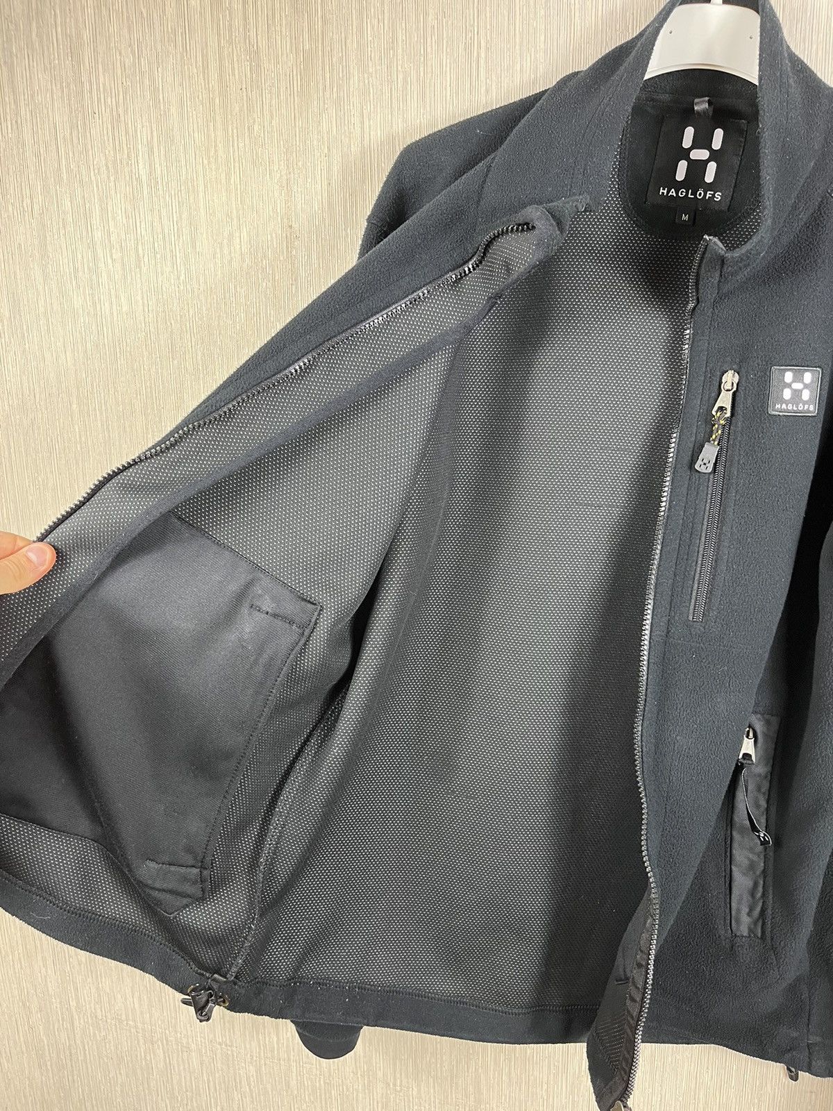 Haglofs × Vintage Vintage Haglofs windstopper y2k shell fleece sherpa jacket Size US M / EU 48-50 / 2 - 21 Thumbnail