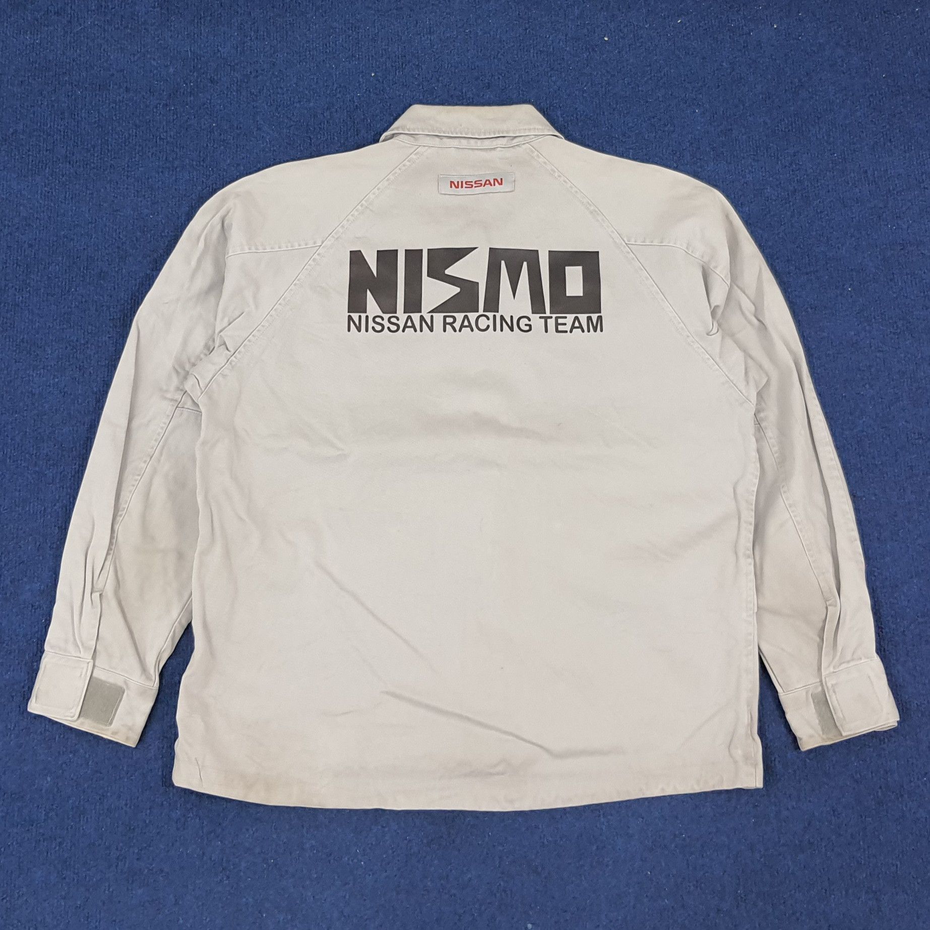 Japanese Brand × Vintage Vintage NISMO Nissan Racing Team Japan Motorsports Jacket Size US M / EU 48-50 / 2 - 1 Thumbnail