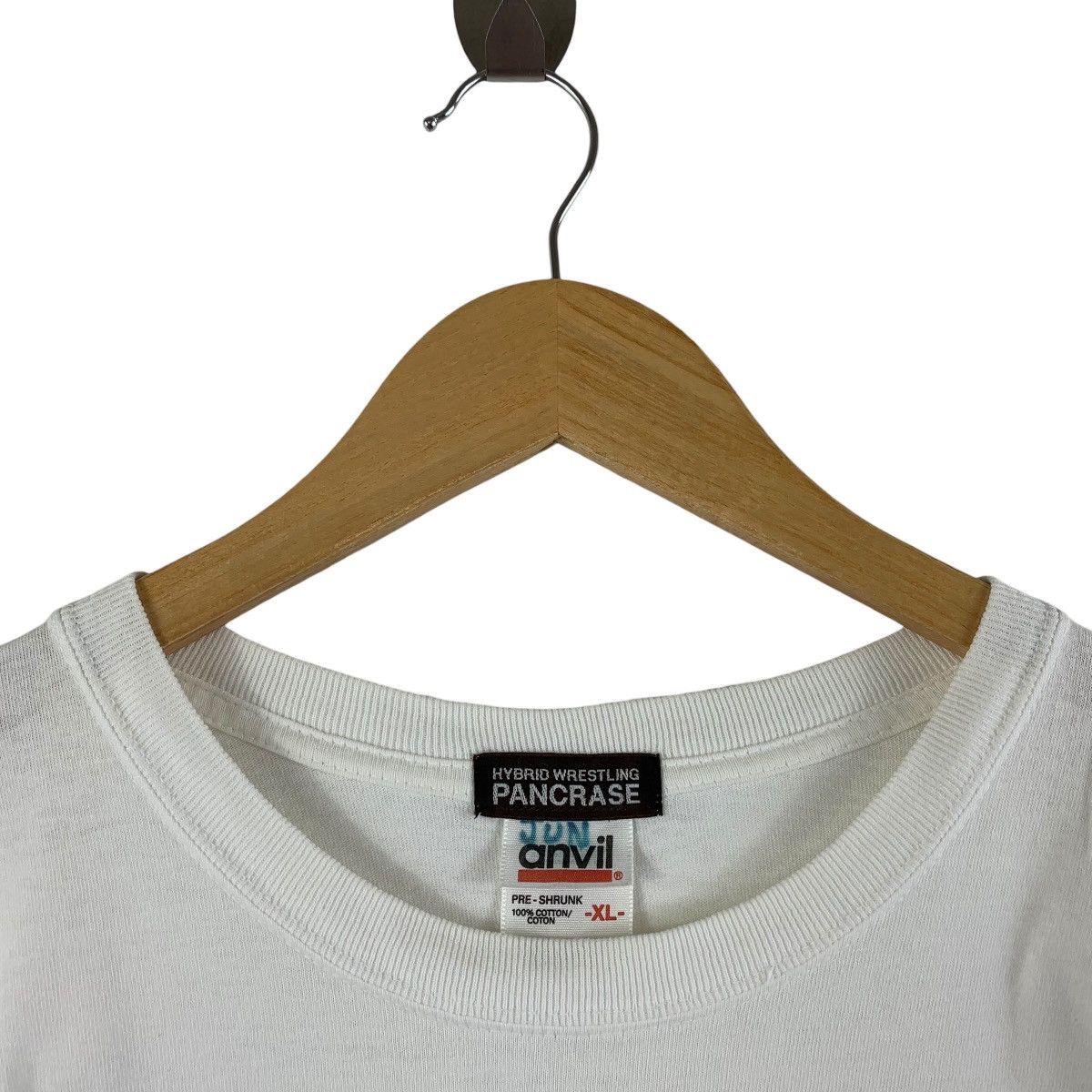 Japanese Brand × Vintage Vintage 90s PANCRASE japanese mix martial art company tee Size US XL / EU 56 / 4 - 4 Thumbnail