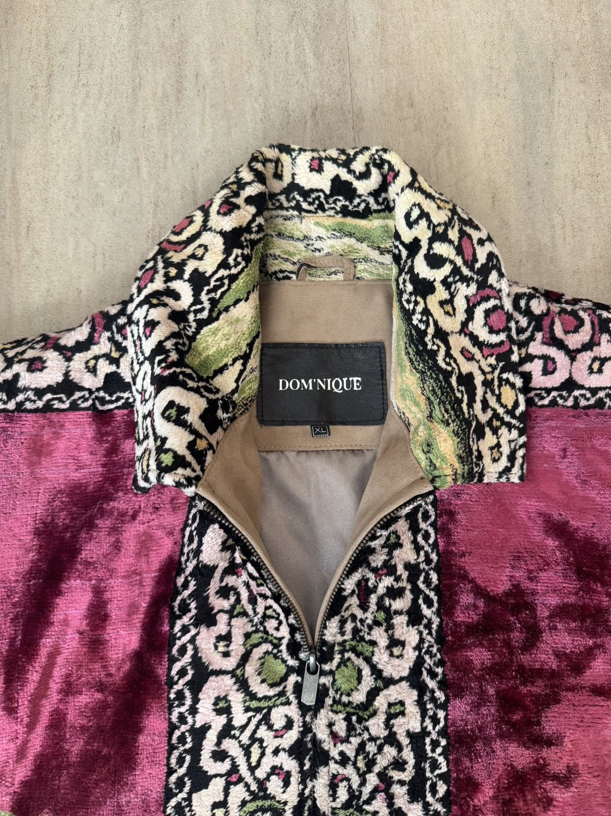 Other DOM’NIQUE “Velvet Skyline” Turkish Textile Work Jacket: Size US XL / EU 56 / 4 - 4 Thumbnail