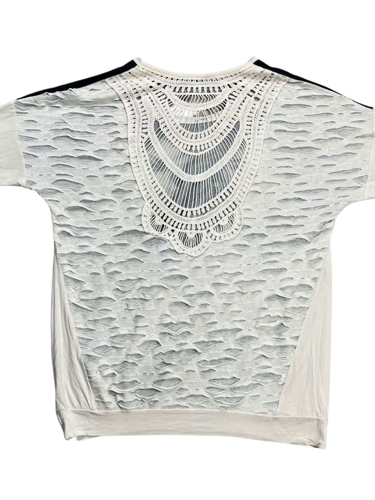 20471120 × Beauty Beast × Hysteric Glamour 2000s Talwarsons - Printed Face Glamour Top Size M / US 6-8 / IT 42-44 - 2 Thumbnail