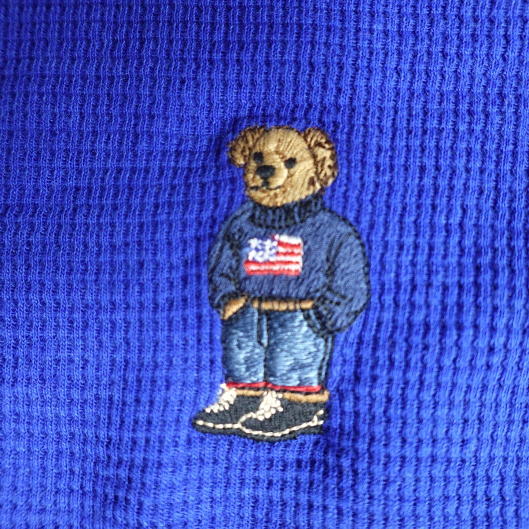 Polo Ralph Lauren Polo Ralph Lauren Thermal Shirt S Blue Long Sleeve Size US S / EU 44-46 / 1 - 2 Thumbnail