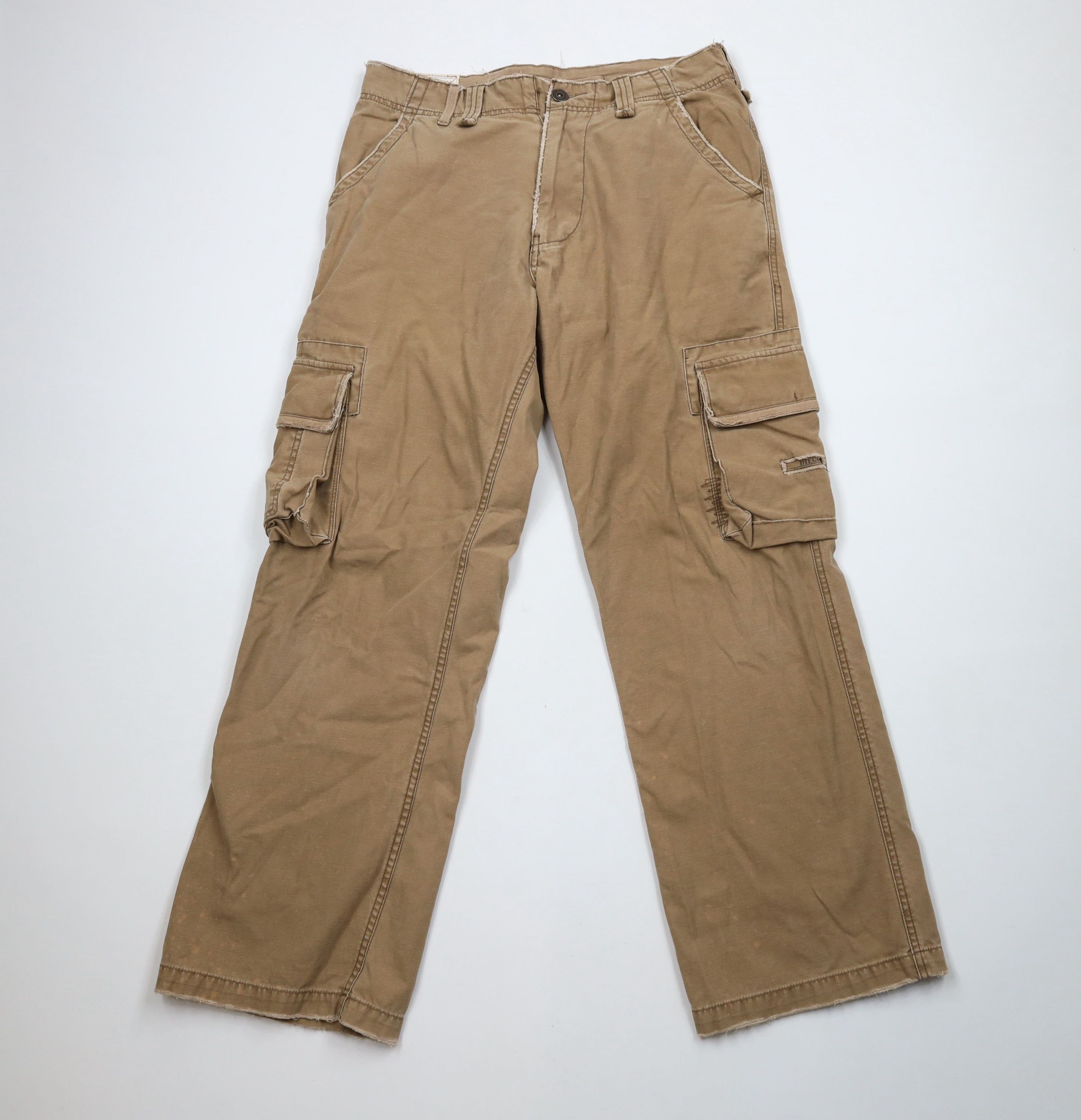 Vintage Vintage 90s Y2K Streetwear Wide Leg Baggy Cargo Pants Size US 32 / EU 48 - 1 Thumbnail