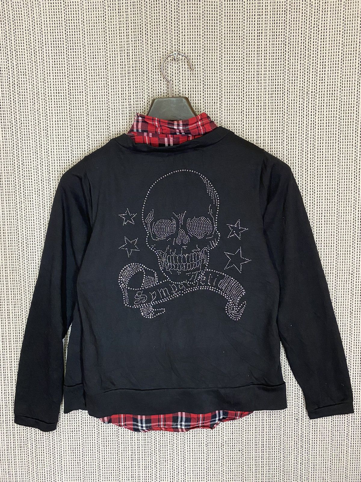 GOSTAR DE FUGA × If Six Was Nine × Le Grande Bleu (L.G.B.) ‼️CARDIGAN SKULLS WITH SHIRT BUTTON UPS VERY RARE‼️ Size M / US 6-8 / IT 42-44 - 1 Thumbnail