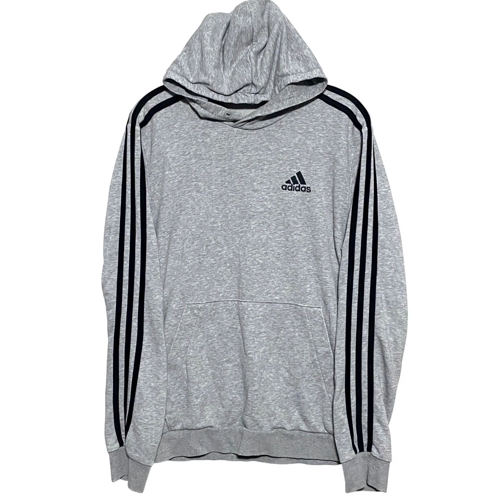 Adidas Adidas Hoodie Sweatshirt Mens S Essential Three Stripes Athletic Athleisure Cozy Size US S / EU 44-46 / 1 - 2 Thumbnail