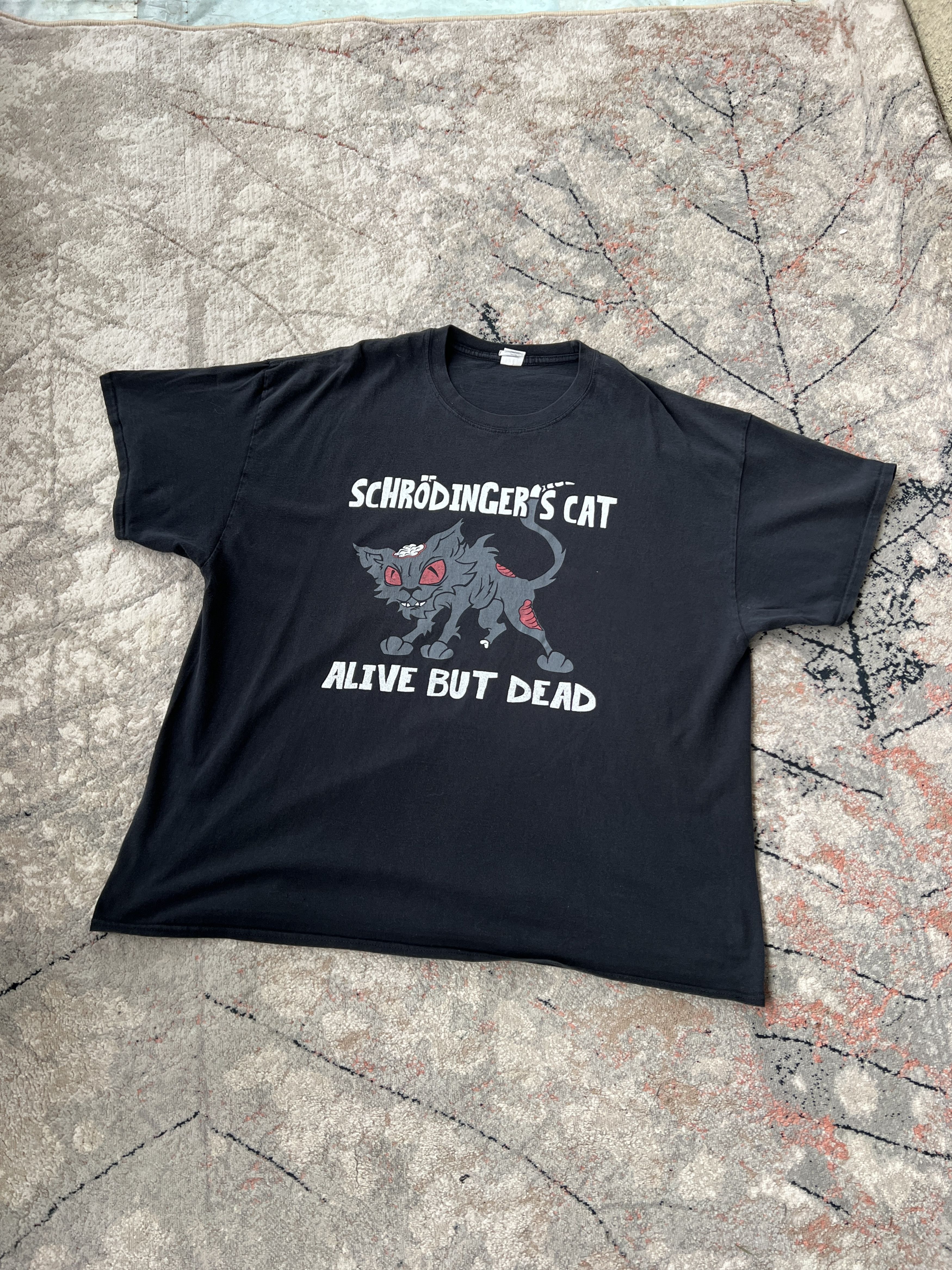 Arts & Science Schrodinger's Cat Alive But Dead Tee Size US XXL / EU 58 / 5 - 1 Thumbnail