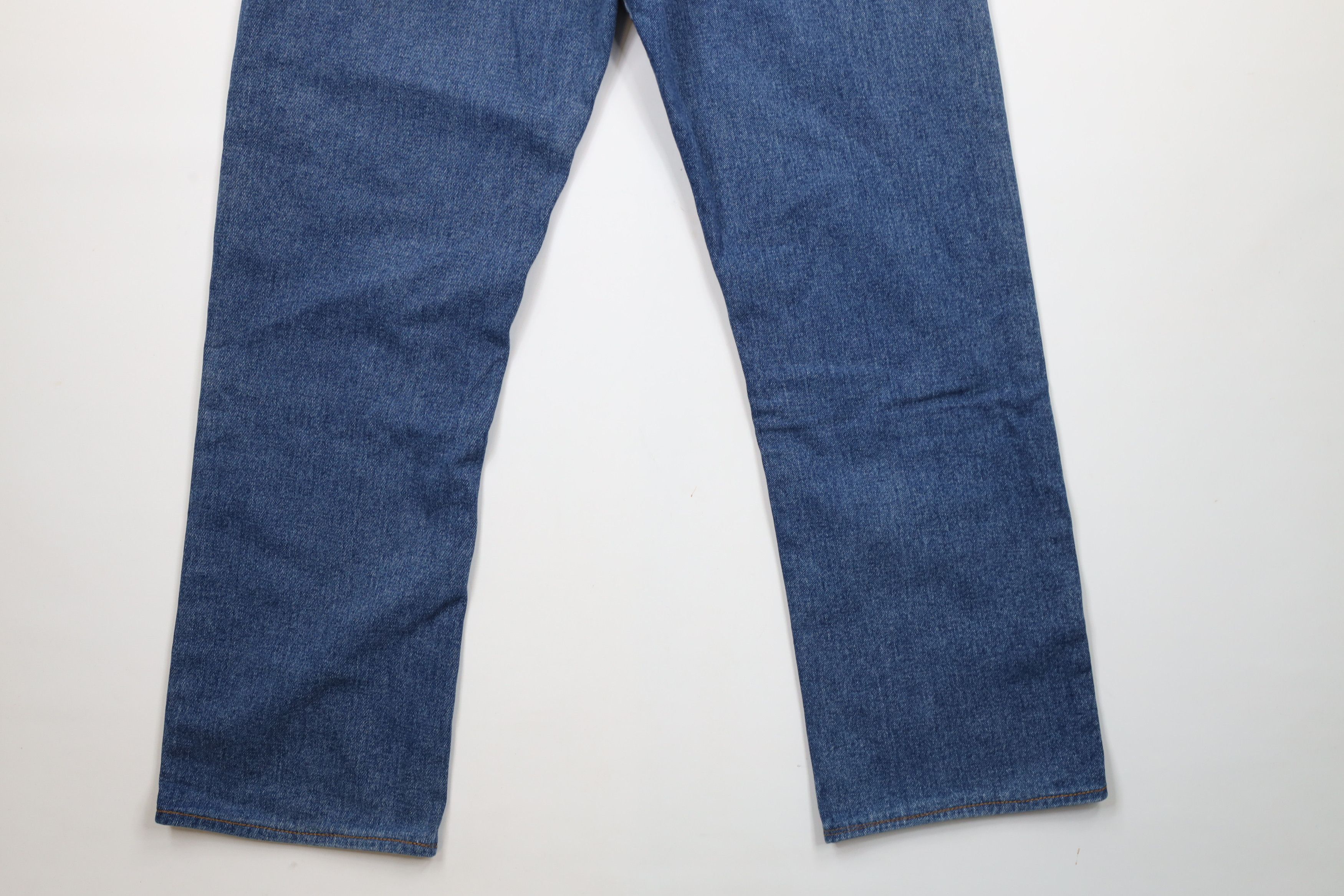 Vintage Vintage 90s Big Mac Workwear Bootcut Denim Jeans Blue Cotton Size US 34 / EU 50 - 11 Thumbnail
