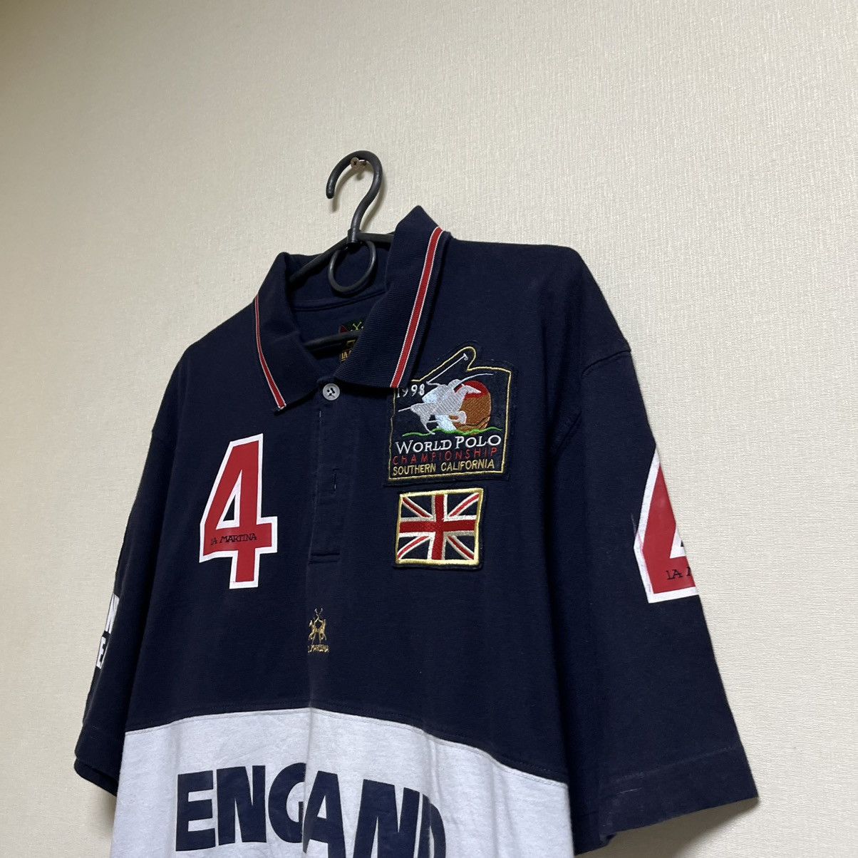 La Martina Vintage Y2K LA MARTINA Polo T-shirt Size US XL / EU 56 / 4 - 2 Thumbnail