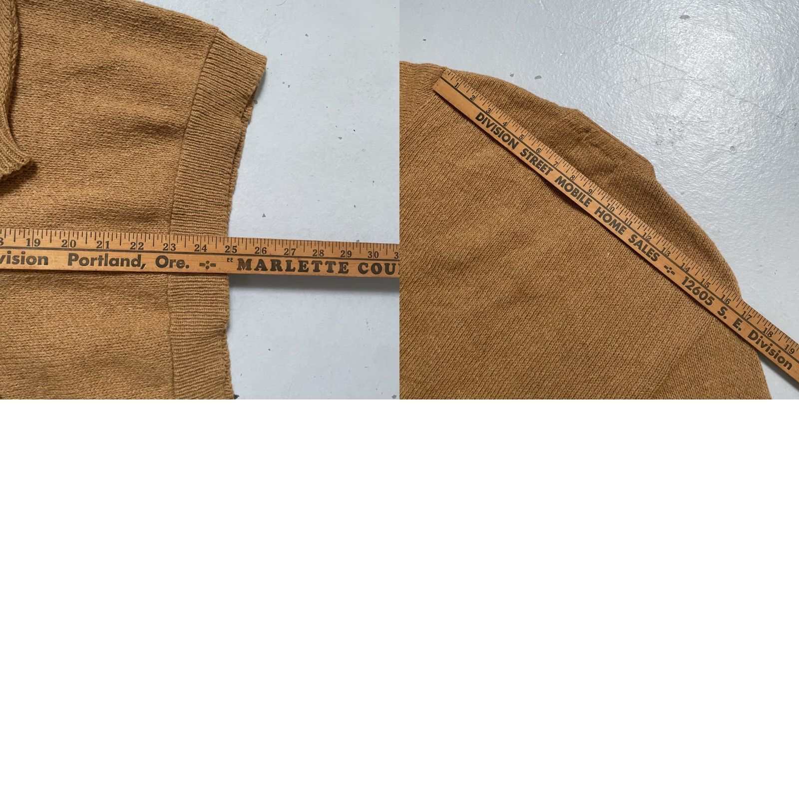 Vintage VINTAGE Heritage Sportwear Cardigan Unisex Adults Sweater S Brown Mohair Wool Polyester Knit 60s 70s Rockabilly USA Shaggy Grunge Classic Size US S / EU 44-46 / 1 - 9 Thumbnail