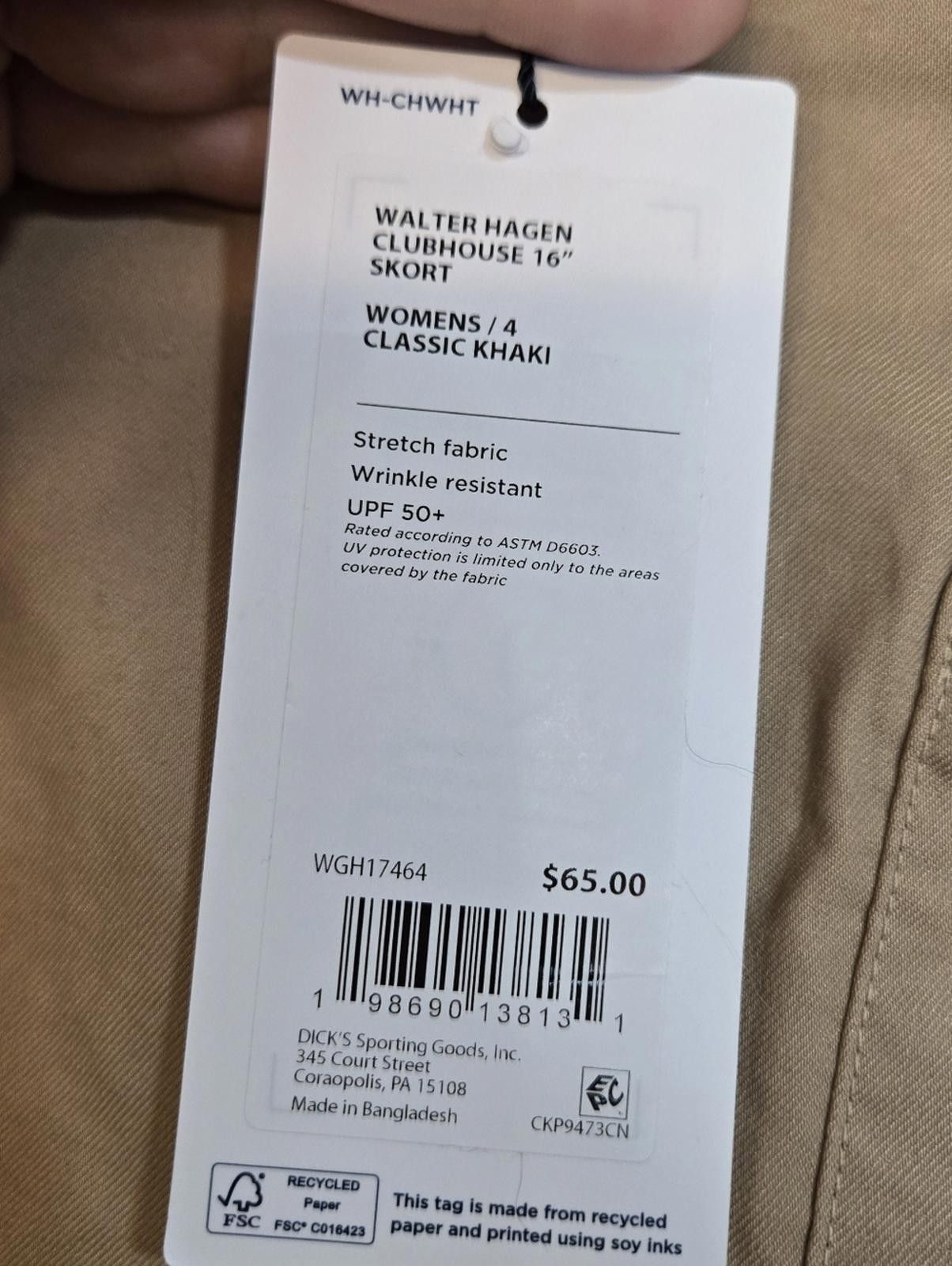 Other Walter Hagen Skort Size 27" / US 4 / IT 40 - 8 Thumbnail