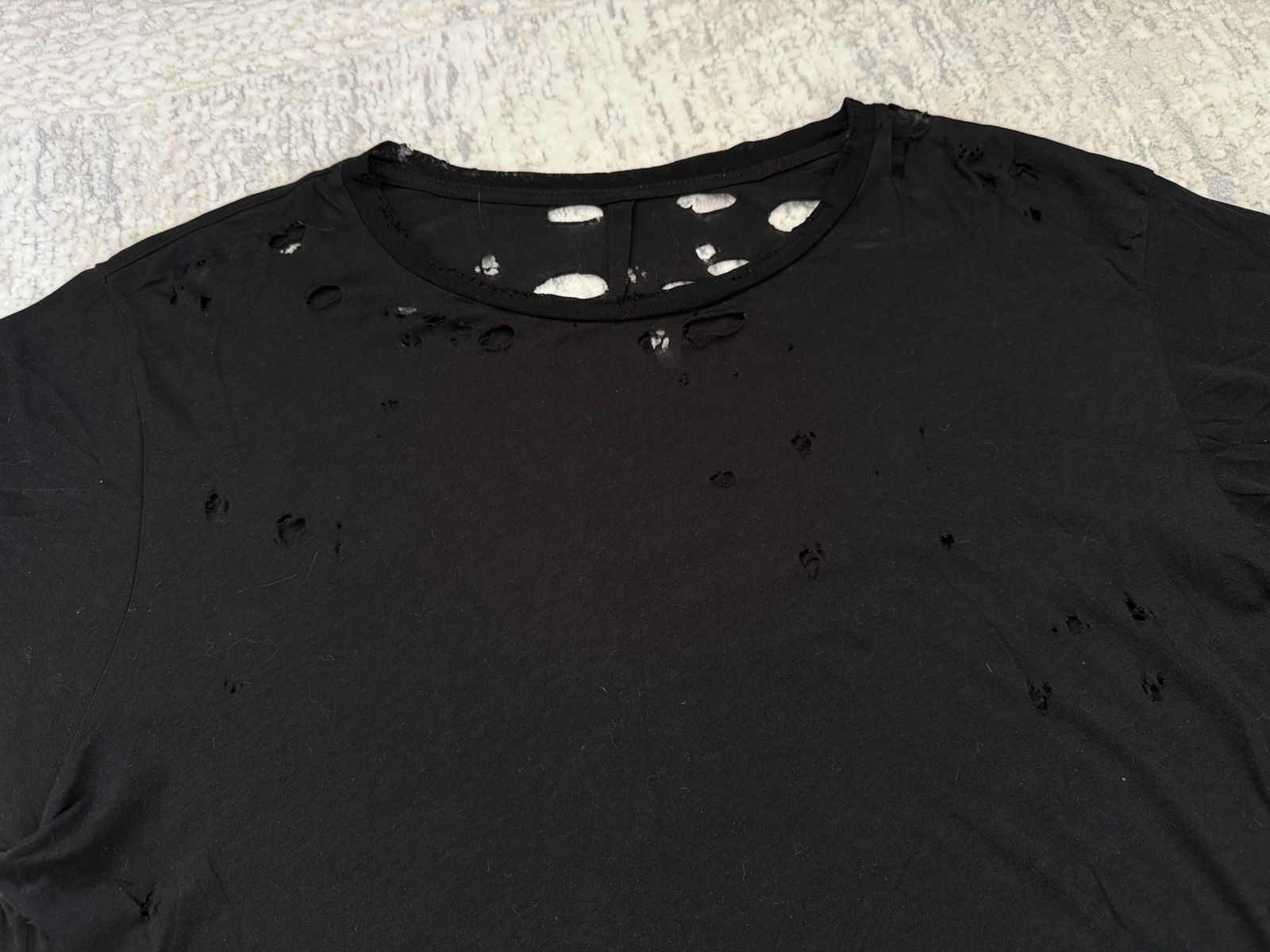 Ben Taverniti Unravel Project Ripped light t-shirt Size US S / EU 44-46 / 1 - 5 Thumbnail