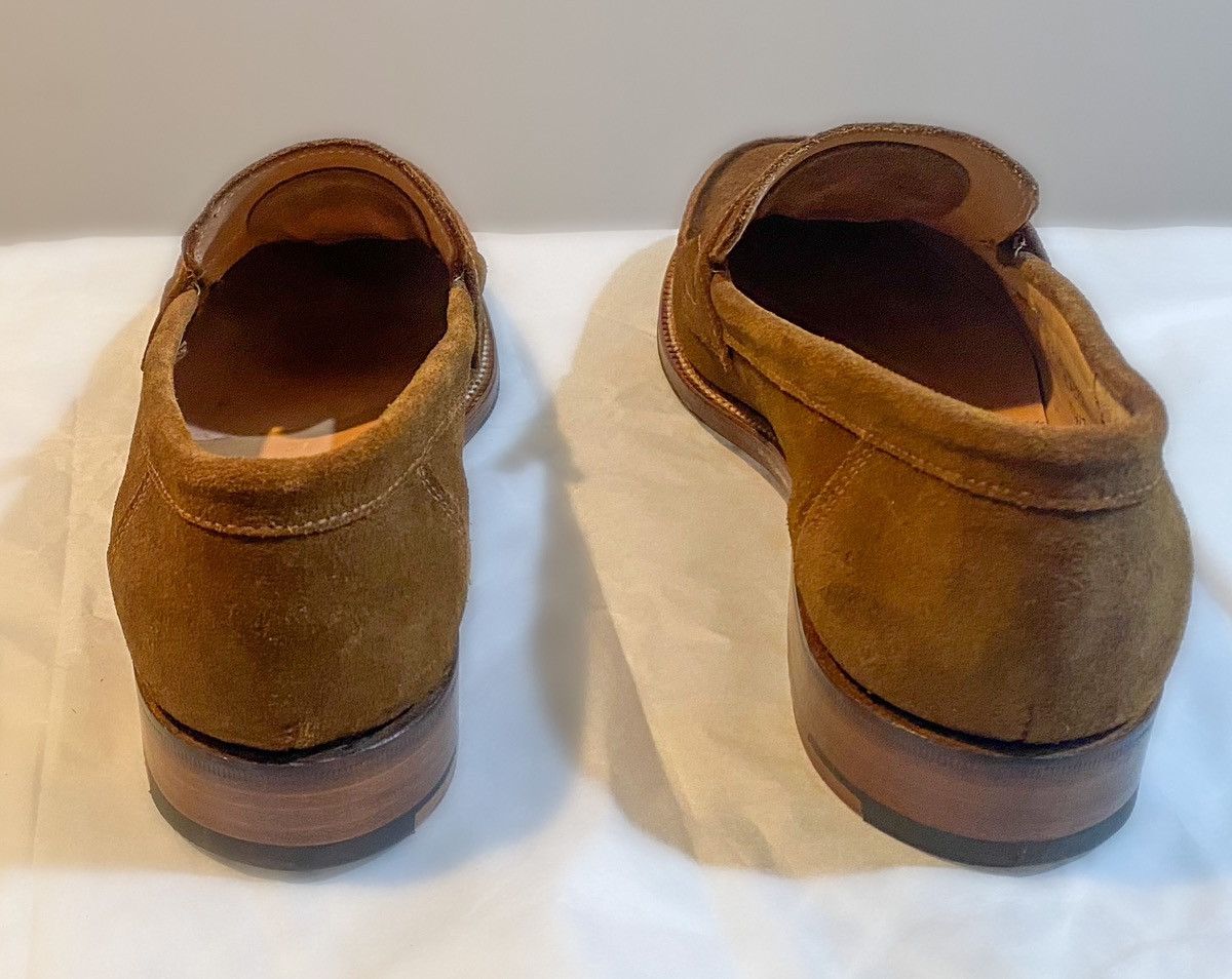 Grenson Grenson Epsom Loafers - snuff suede Size US 8 / EU 41 - 4 Thumbnail