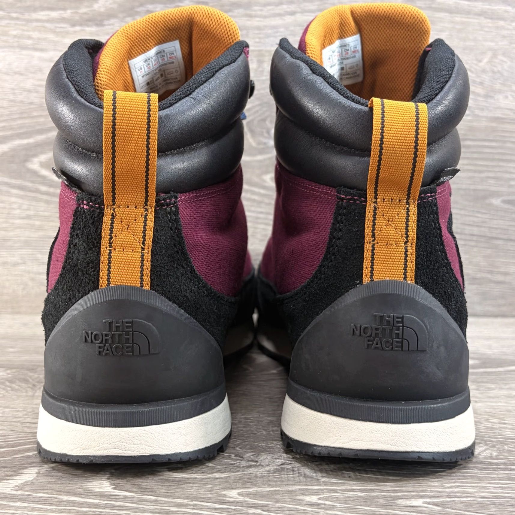 The North Face NEW The North Face Back to Berkeley II Textile Waterproof Purple Black Mens Boots - Hiking, Casual, 11 Size US 10 / EU 43 - 5 Thumbnail