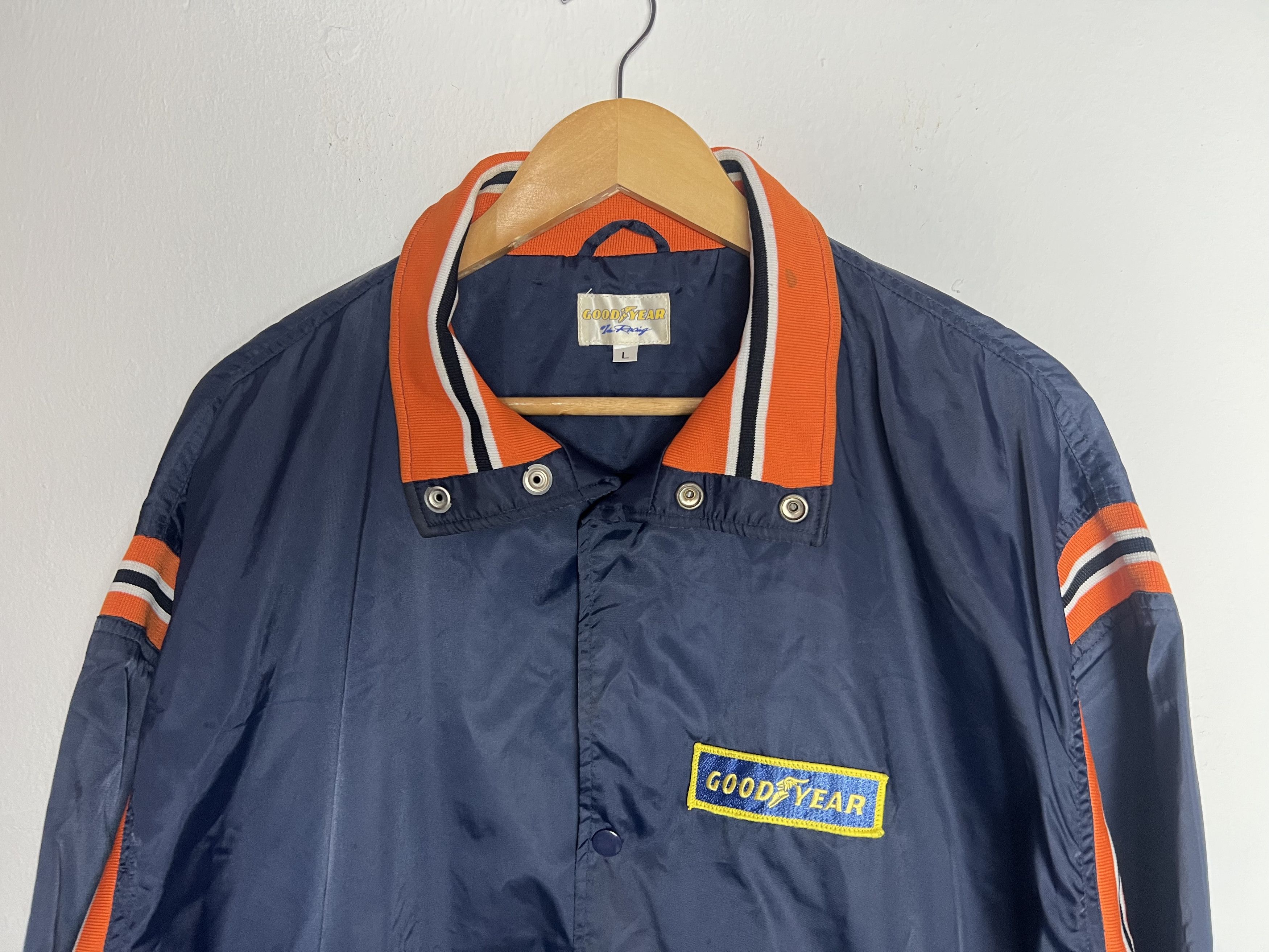 Japanese Brand Vintage Goodyear Racing Team Jacket Size US L / EU 52-54 / 3 - 4 Thumbnail