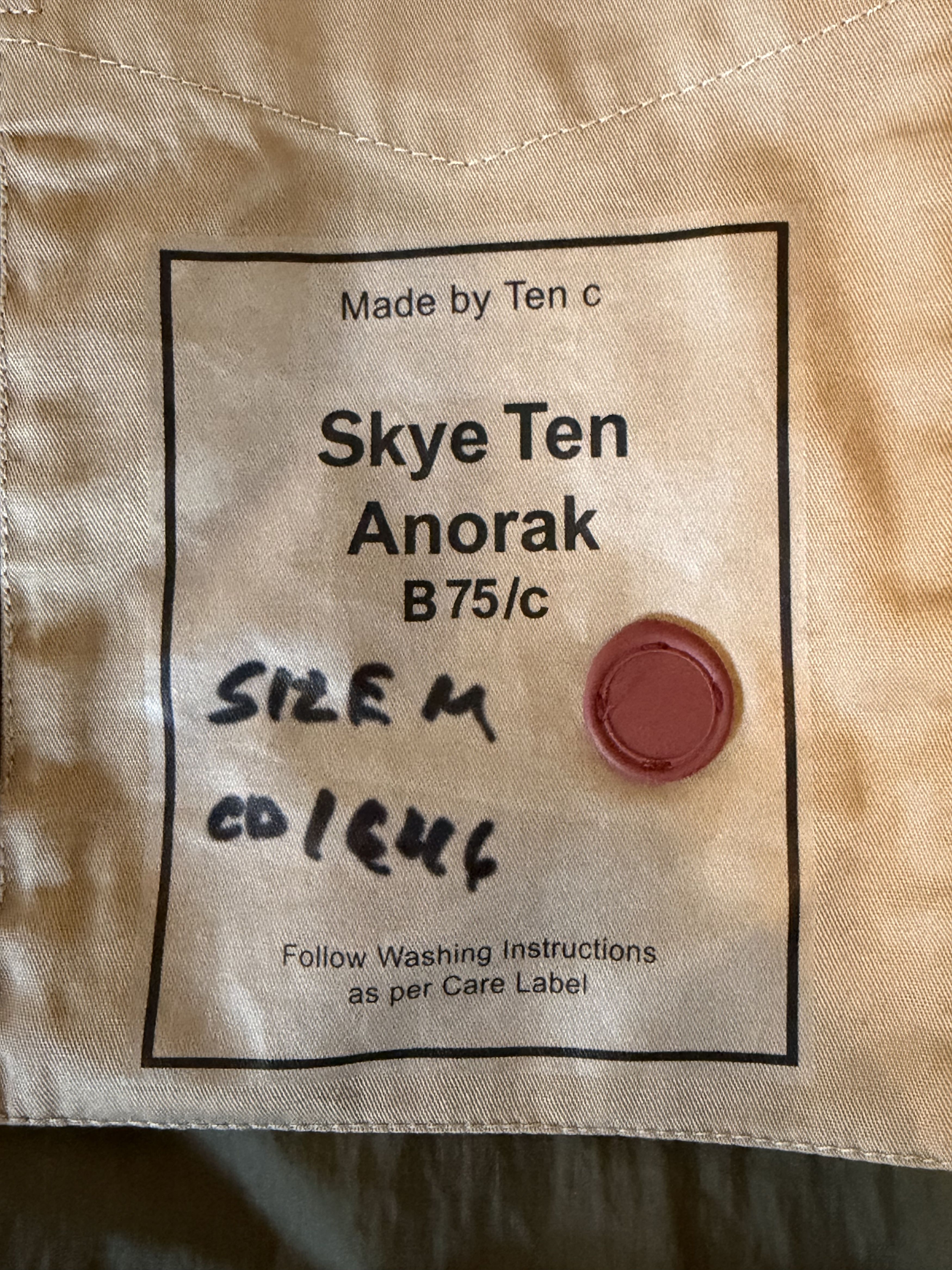 Ten C THE LIAM GALLAGHER GREEN SKYE TEN ANORAK Size US M / EU 48-50 / 2 - 5 Thumbnail