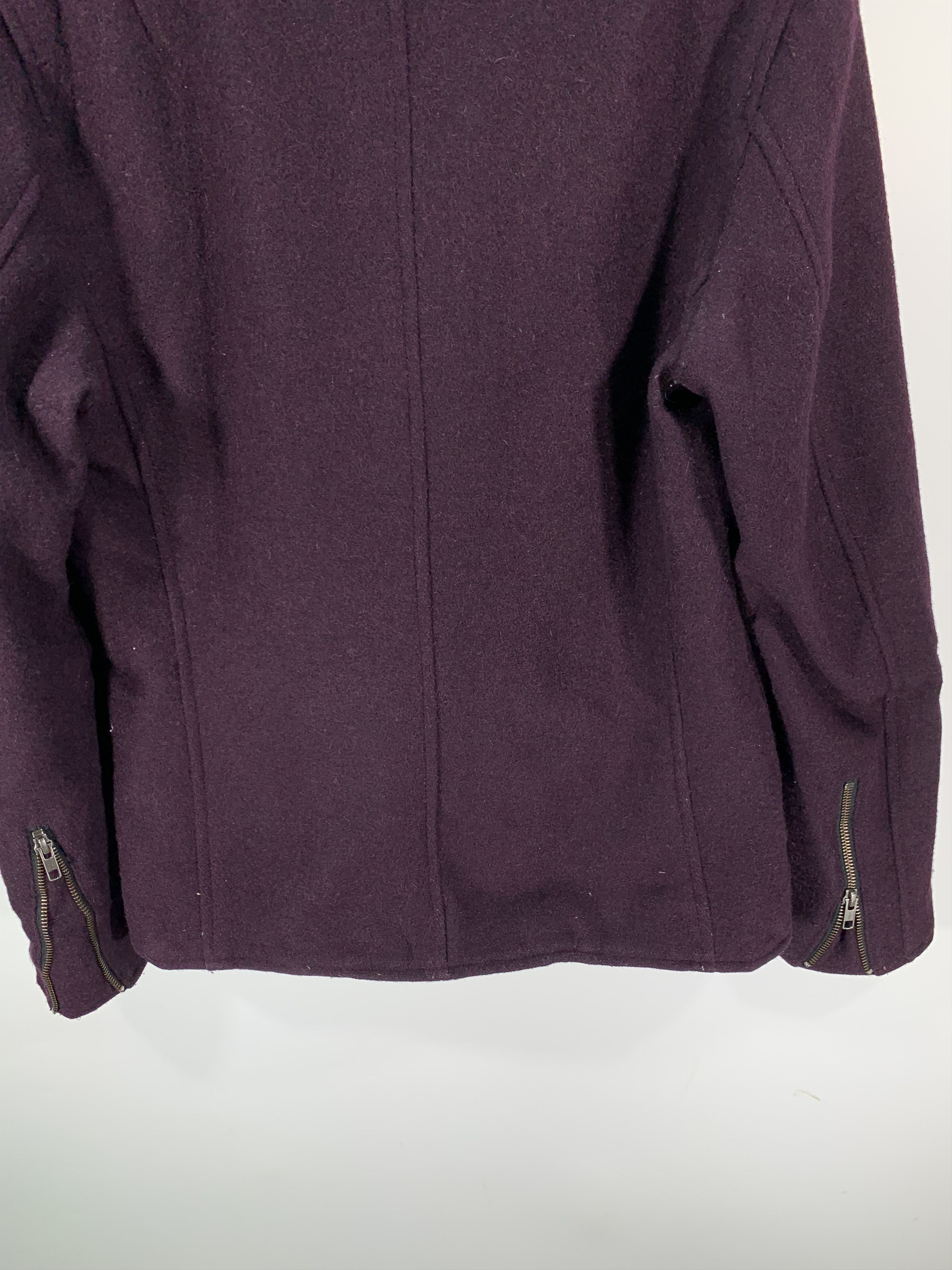 Japanese Brand Edge Wool Coat Size US S / EU 44-46 / 1 - 8 Thumbnail