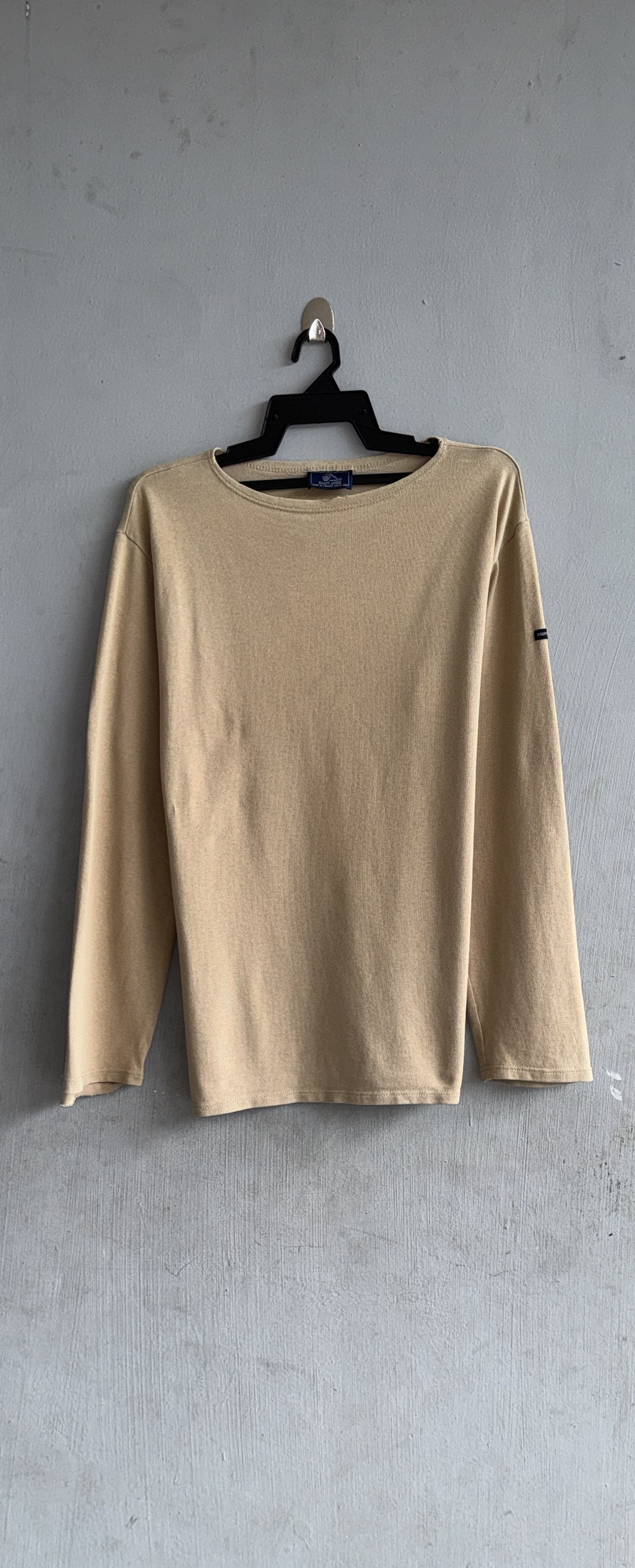 Saint James Saint James Plain Long Sleeve Vintage Shirt Size US L / EU 52-54 / 3 - 1 Thumbnail