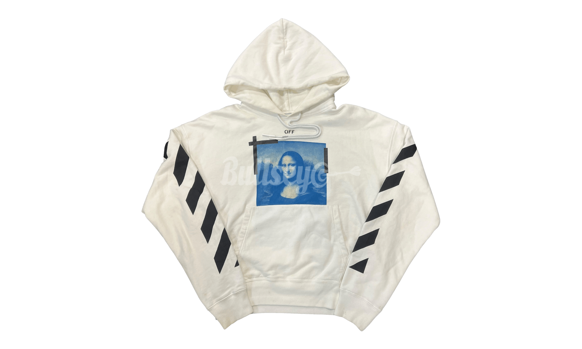 Off-White Off White Mona Lisa Hoodie (Preowned)(Flawed) Size US M / EU 48-50 / 2 - 1 Thumbnail