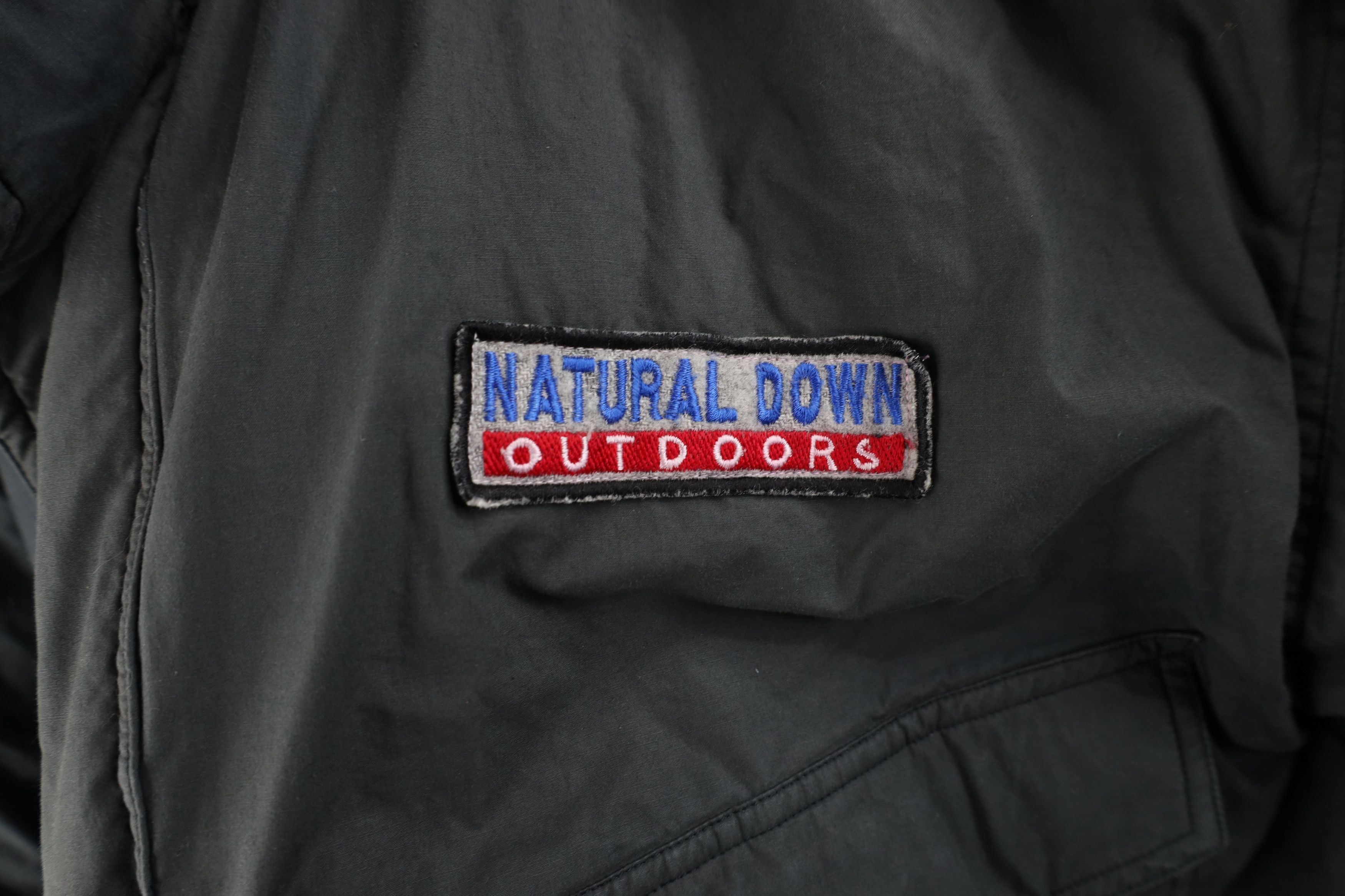 Vintage Vintage 90s Streetwear Down Insulated Hooded Puffer Jacket Size US M / EU 48-50 / 2 - 5 Thumbnail